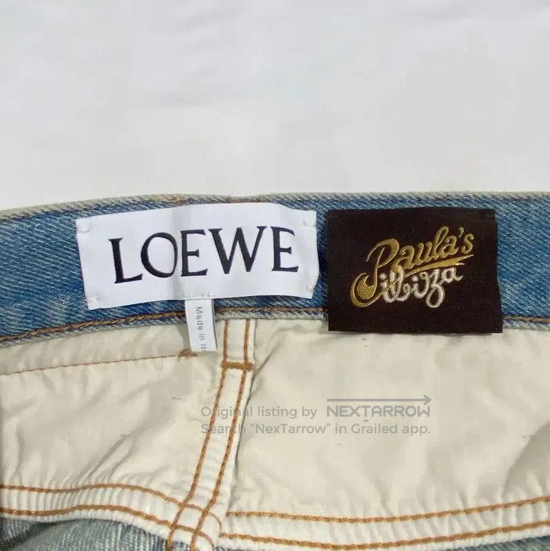 Loewe Loewe Multicolor Denim Shorts for Women . Size 30" / US 8 / IT 44 - 6 Thumbnail
