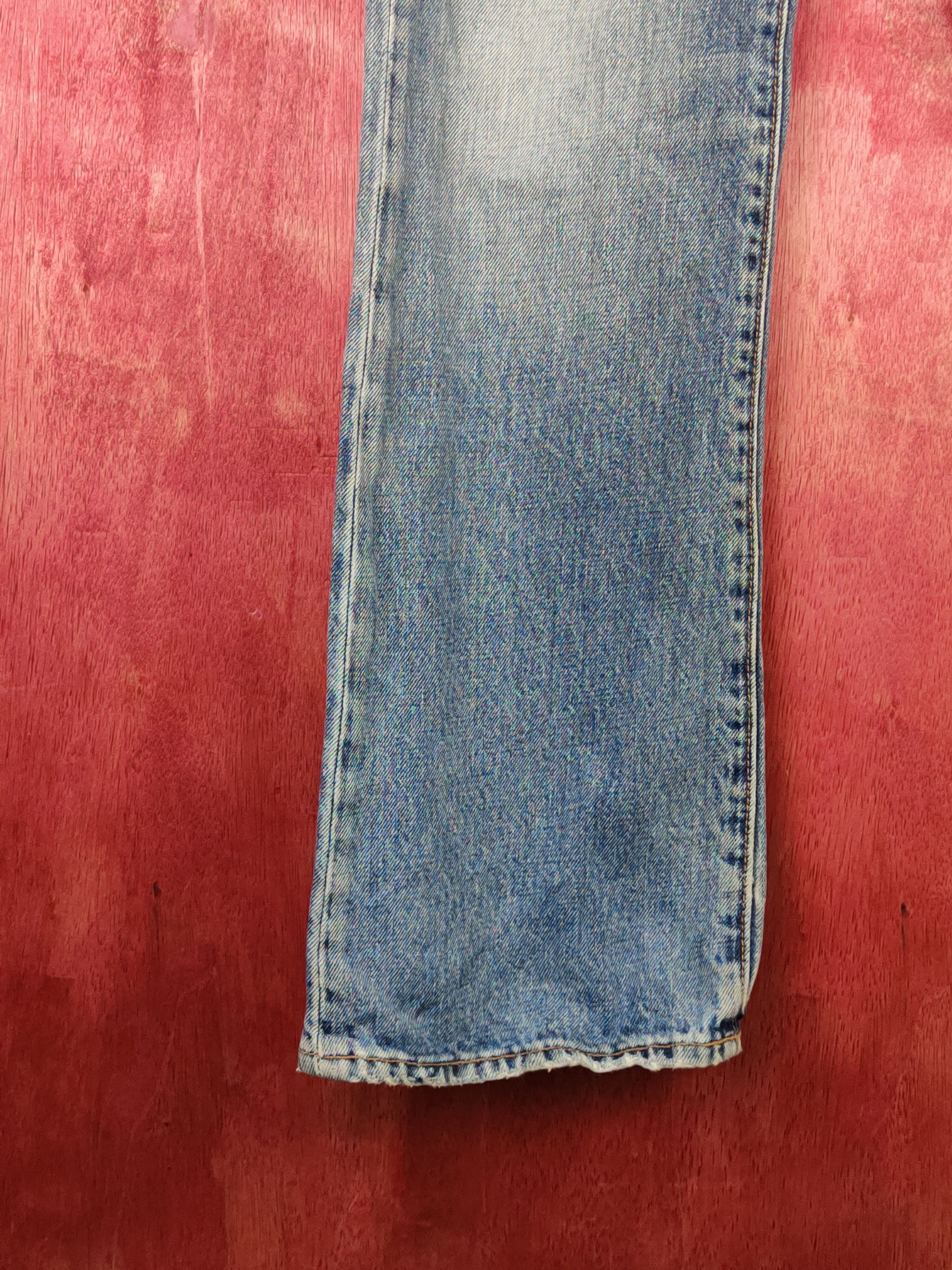 Gap Gap Blue slim boot fit Faded Distressed jeans Denim #S1529 Size 30" / US 8 / IT 44 - 5 Thumbnail