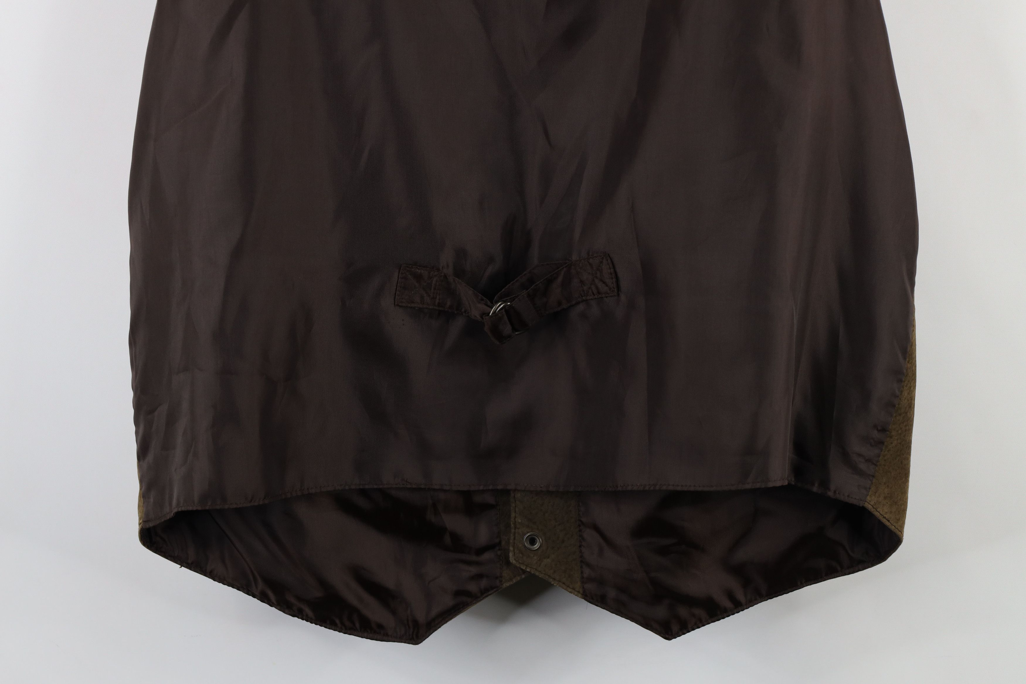 Vintage Vintage 90s Members Only Leather Buckle Back Vest Jacket Size US XL / EU 56 / 4 - 15 Thumbnail