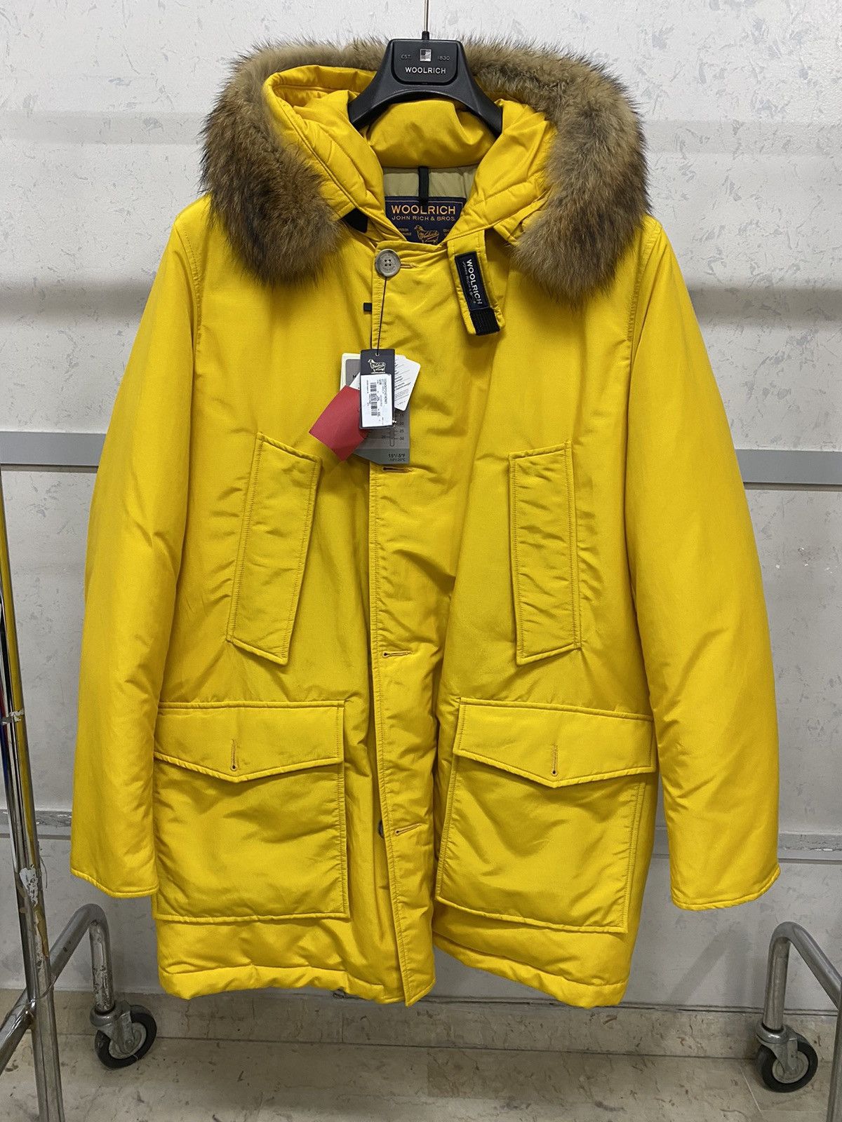 Other Woolrich Arctic Parka, size XXXL, yellow, new with tag Size US XXL / EU 58 / 5 - 17 Thumbnail