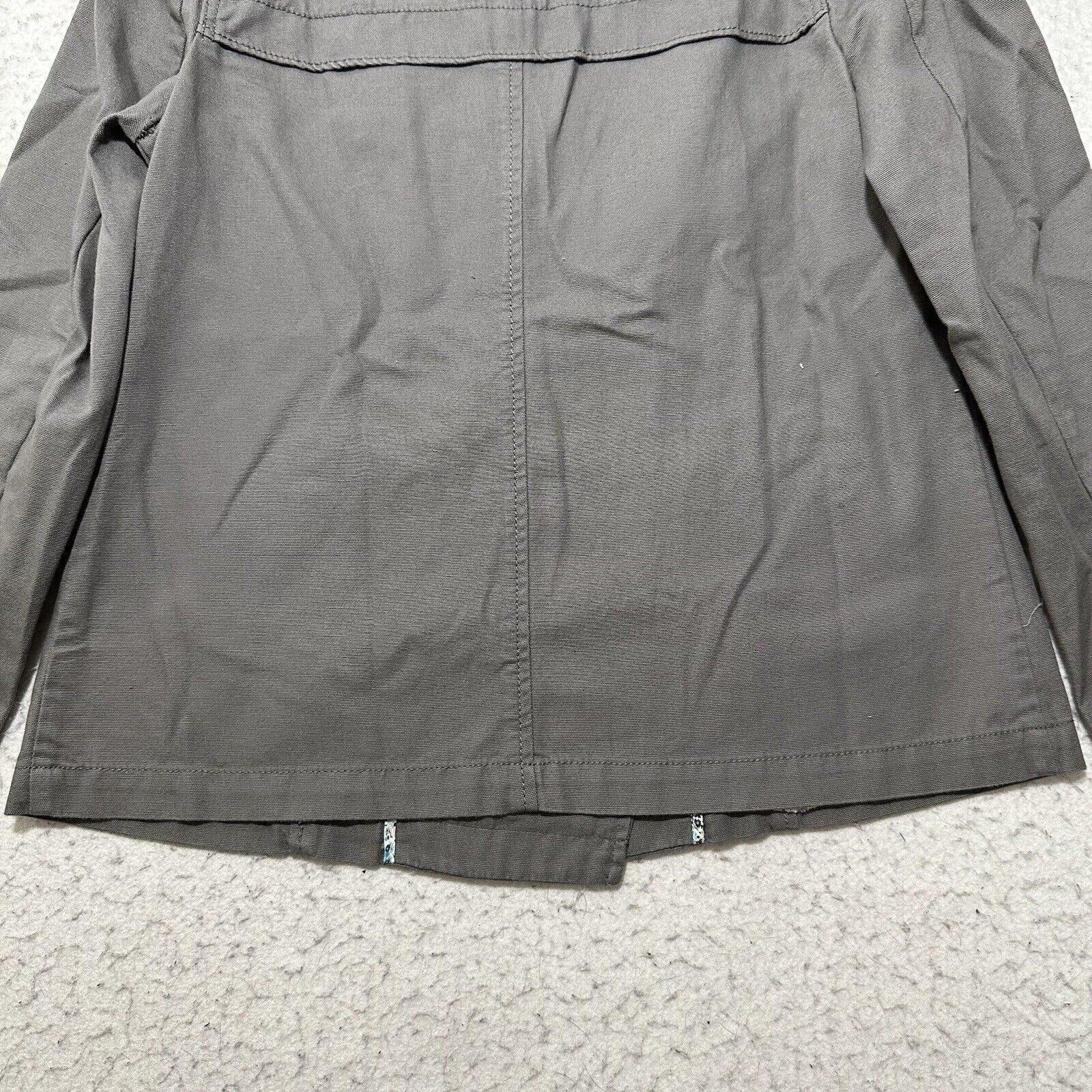 Old Navy Old Navy Small Double Breasted Jean Military Jacket Gray Size S / US 4 / IT 40 - 8 Thumbnail