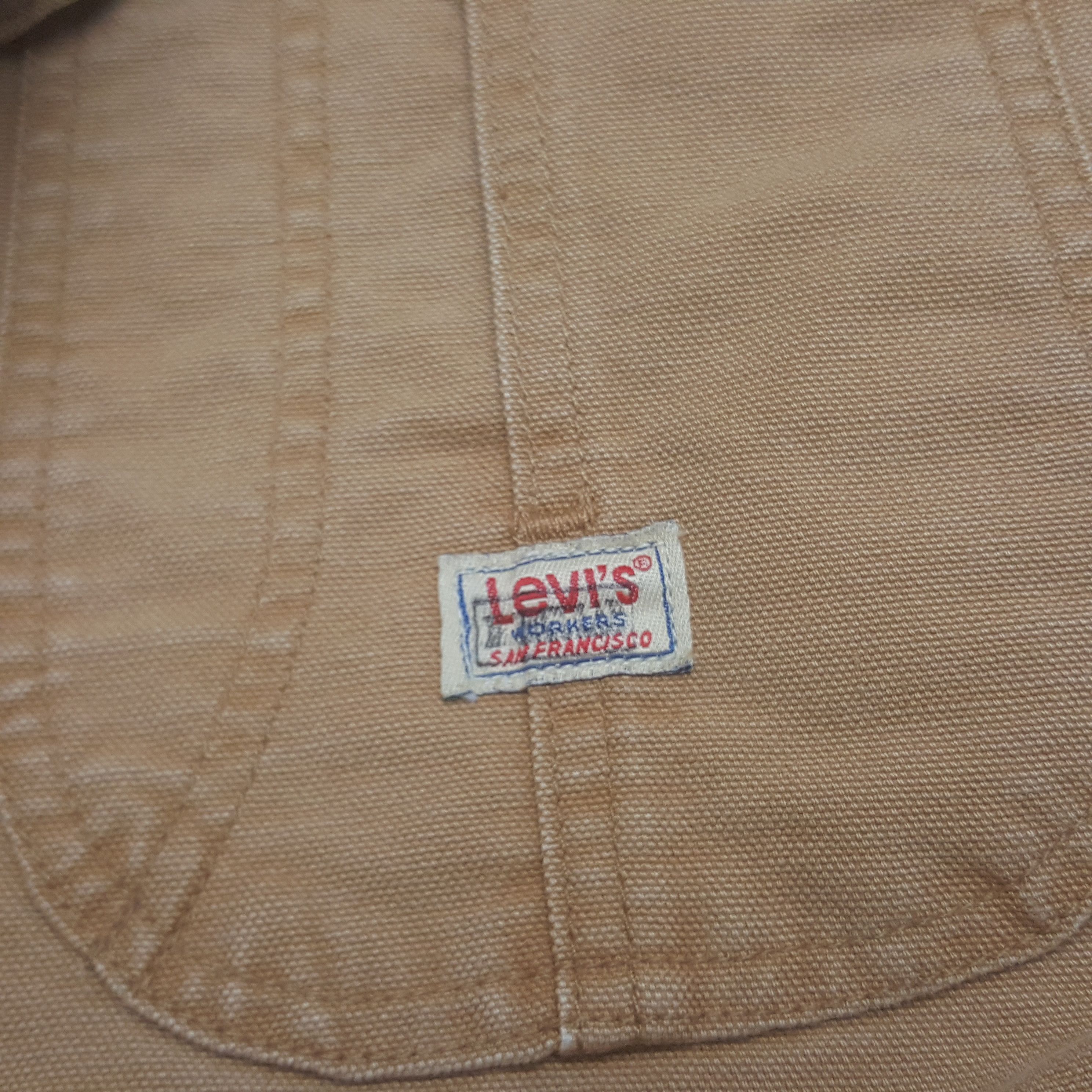 Levi's × Vintage Vintage Levis Button Up Corduroy Collar Jacket Size US XL / EU 56 / 4 - 9 Thumbnail