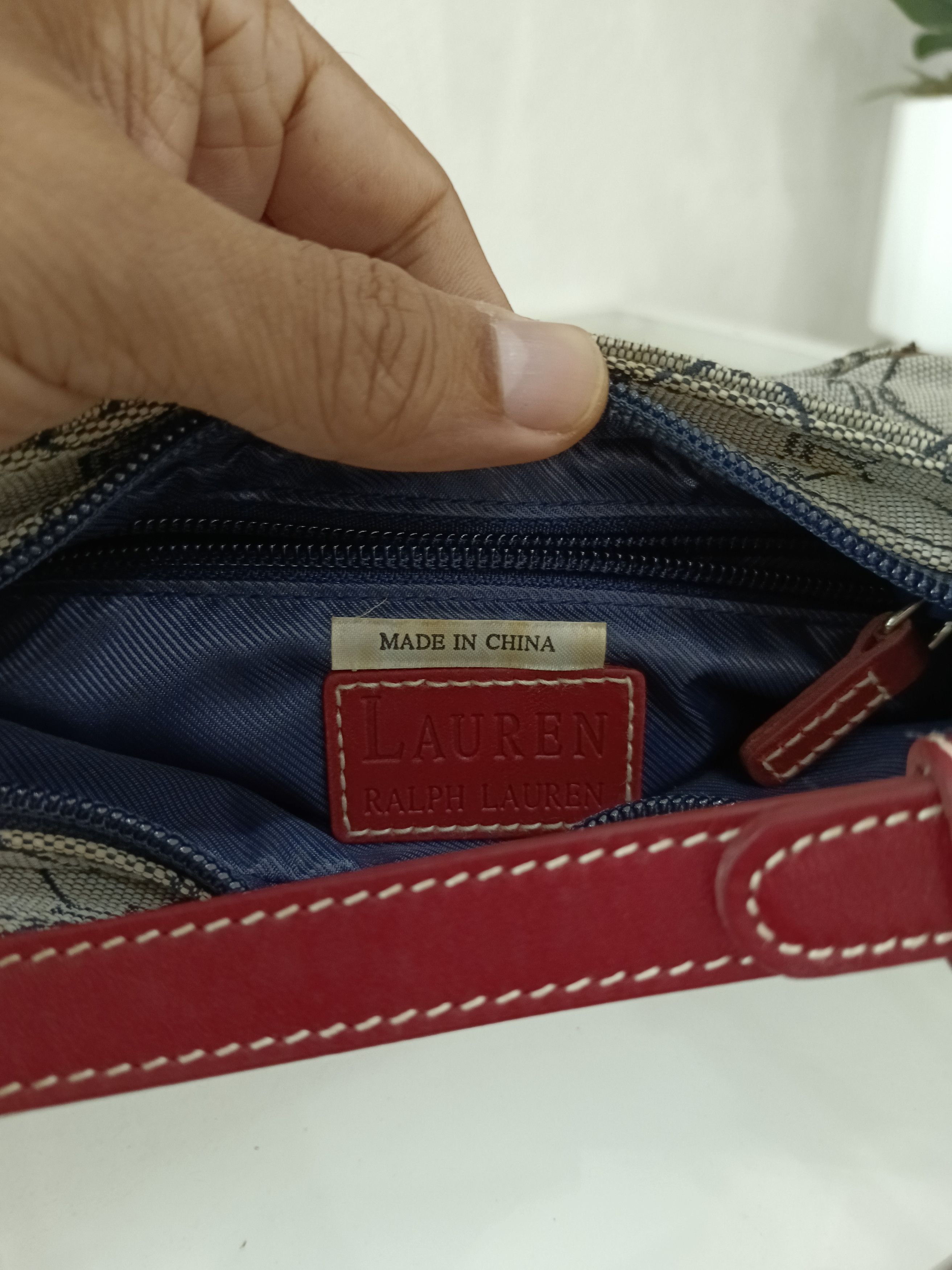Ralph Lauren OG🔥GRAIL RALPH LAUREN MONOGRAM DINNER BAG Size ONE SIZE - 9 Thumbnail
