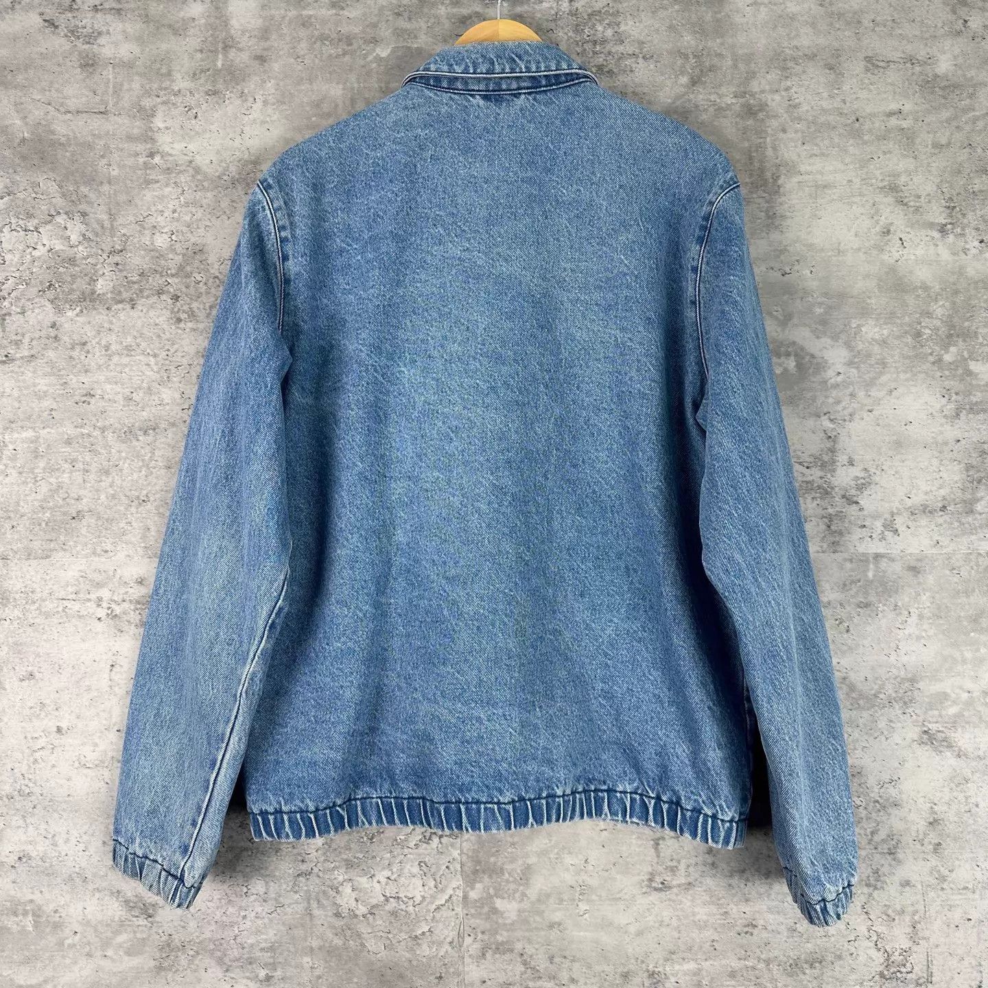 Supreme Supreme Embroidered Logo Denim Jacket L Size US L / EU 52-54 / 3 - 2 Thumbnail