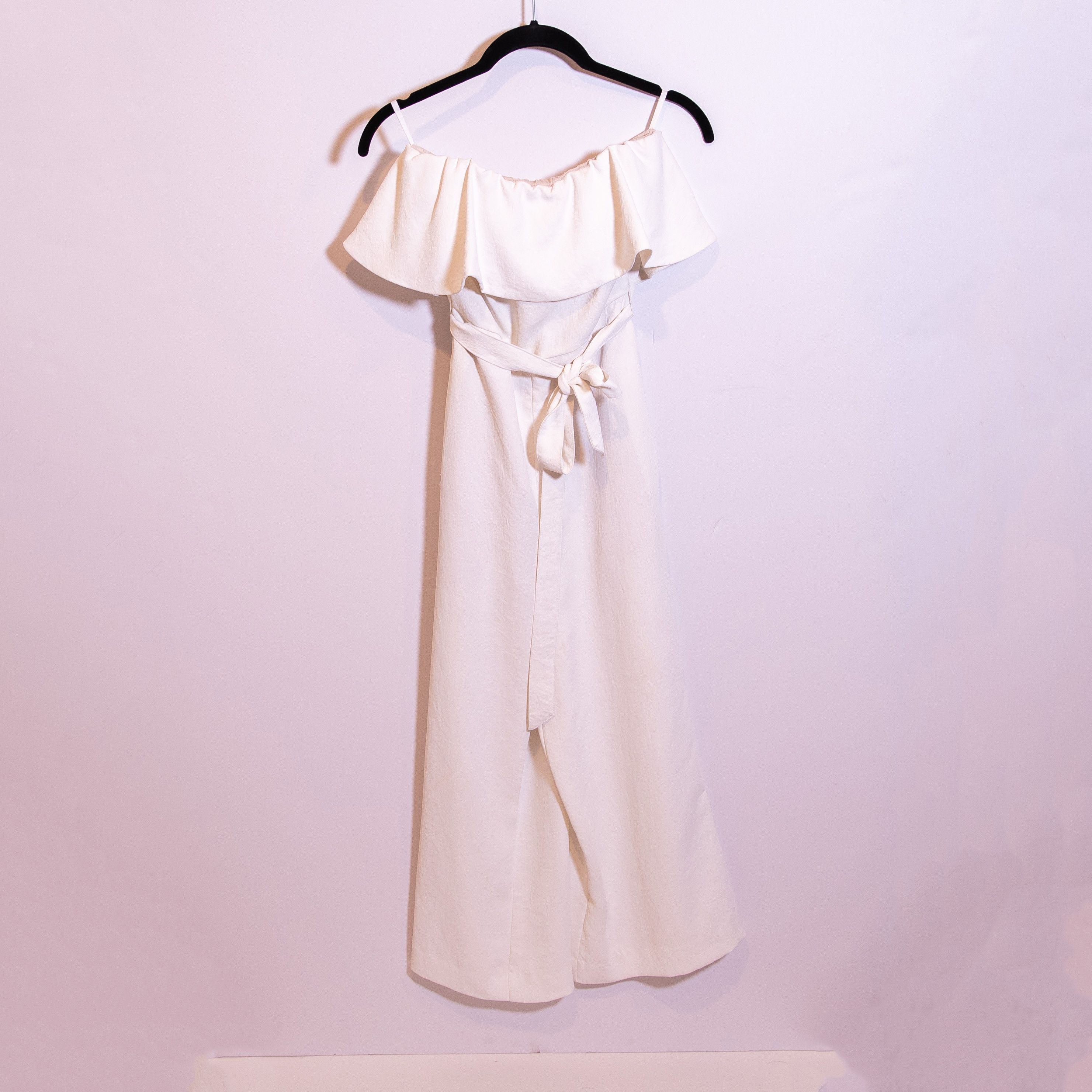 Babaton Aritzia Altamiro Strapless Ruffle Straight
