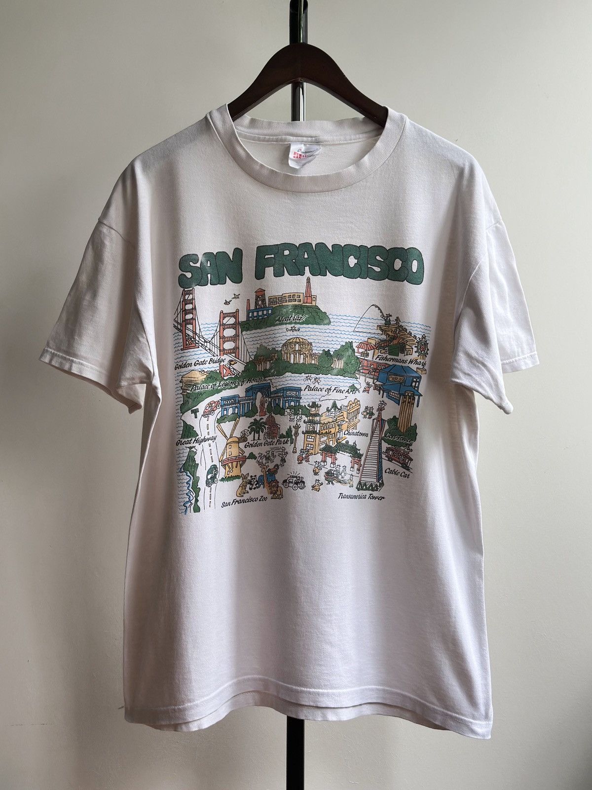 Hanes Vintage San Francisco US Promo Graphic Tee Size US L / EU 52-54 / 3 - 1 Thumbnail