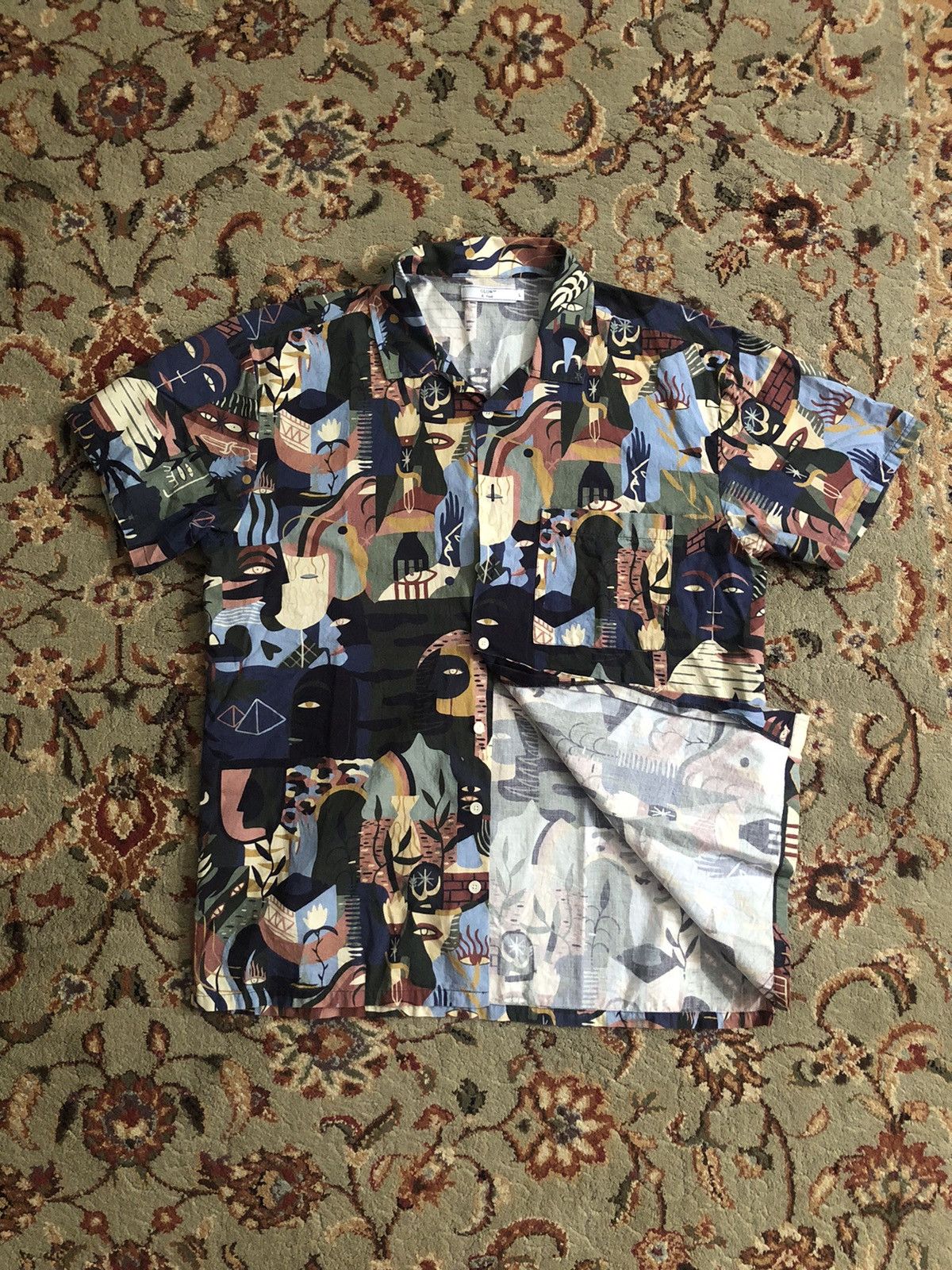 Other OLOW & Madi Short Sleeve Button Up Size US L / EU 52-54 / 3 - 2 Thumbnail