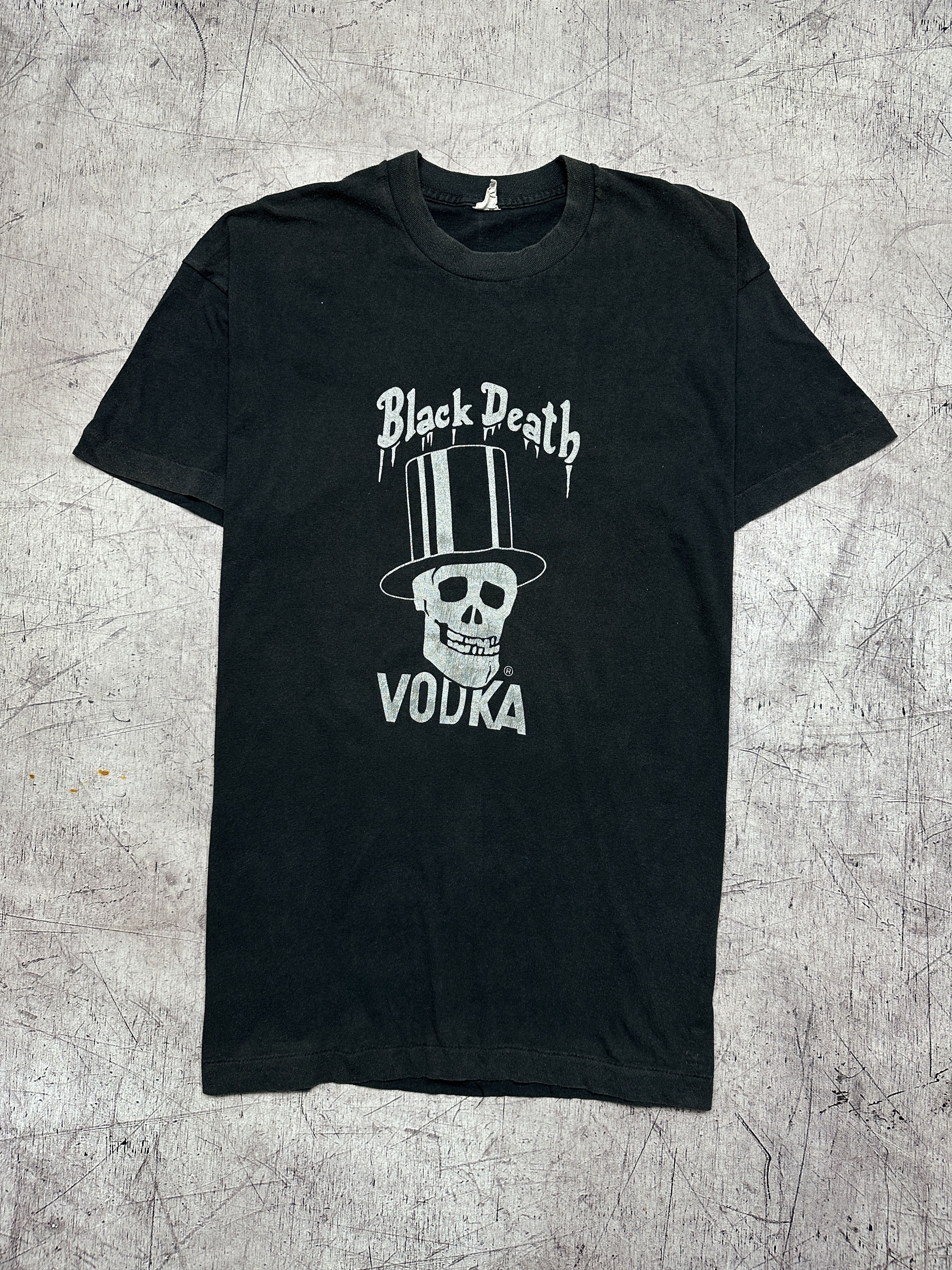 Other 1992 Slash Black Death Vodka Drink In Peace Mens T-Shirt Size US L / EU 52-54 / 3 - 1 Thumbnail
