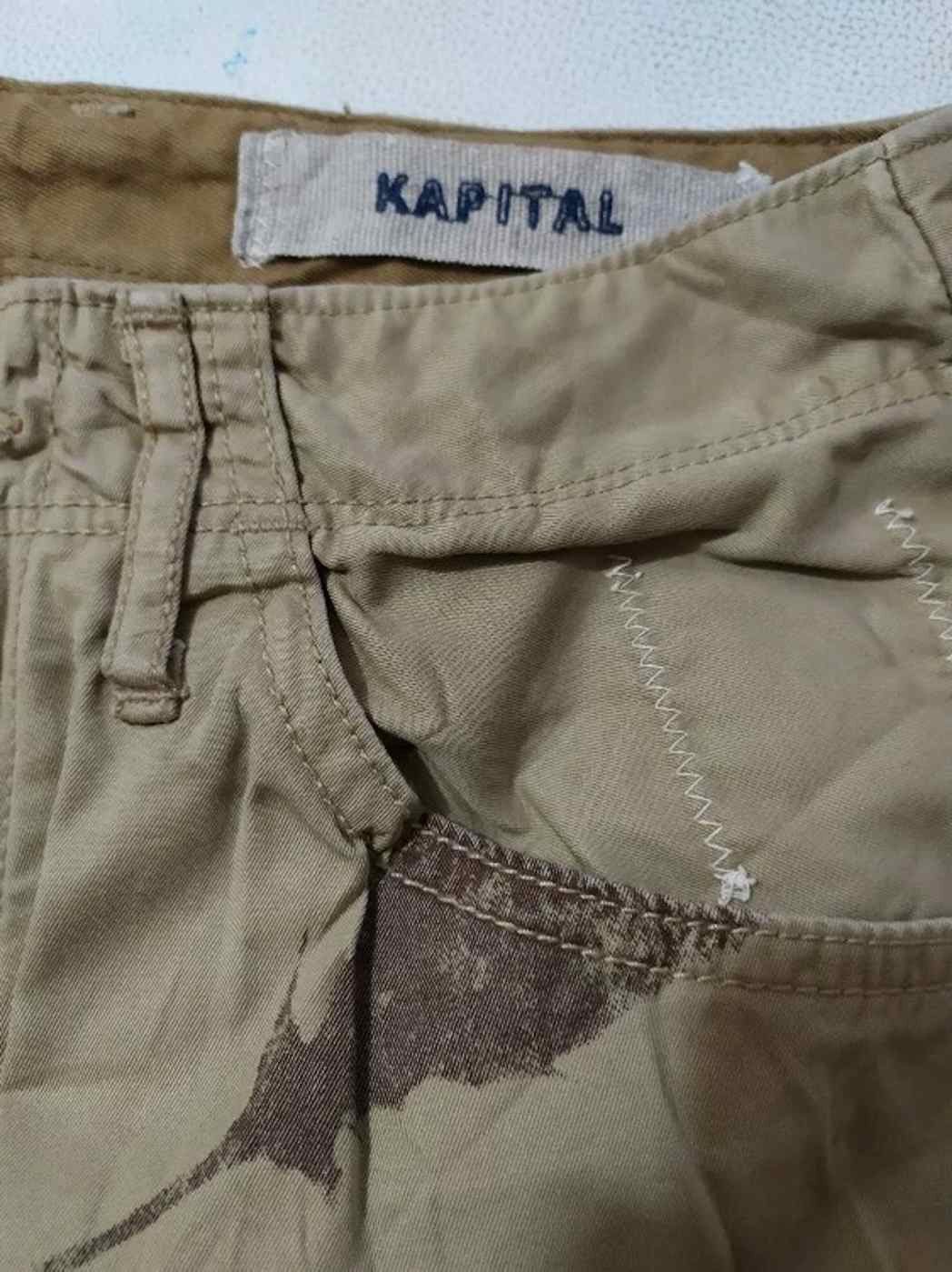 Kapital RARE Kapital Japan Cropped Pants big Pocket design Feather Size US 29 - 11 Thumbnail