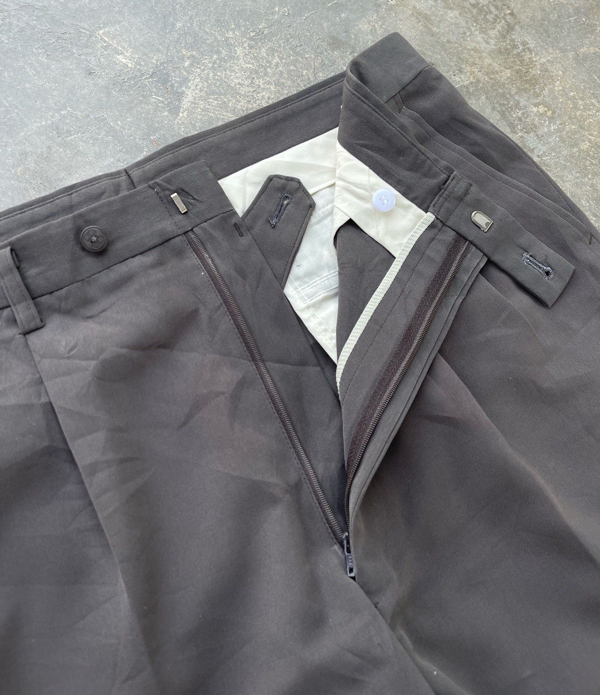 Balenciaga × Vintage 🔥Vintage Balenciaga 'BB' Logo Business Pants Size US 34 / EU 50 - 8 Thumbnail