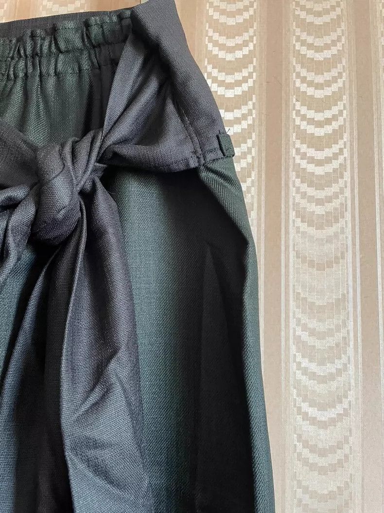 Issey Miyake issey miyake size:3 Dark grey wide-leg pants 2505-Nextarro Size 42" / US 20 - 6 Thumbnail