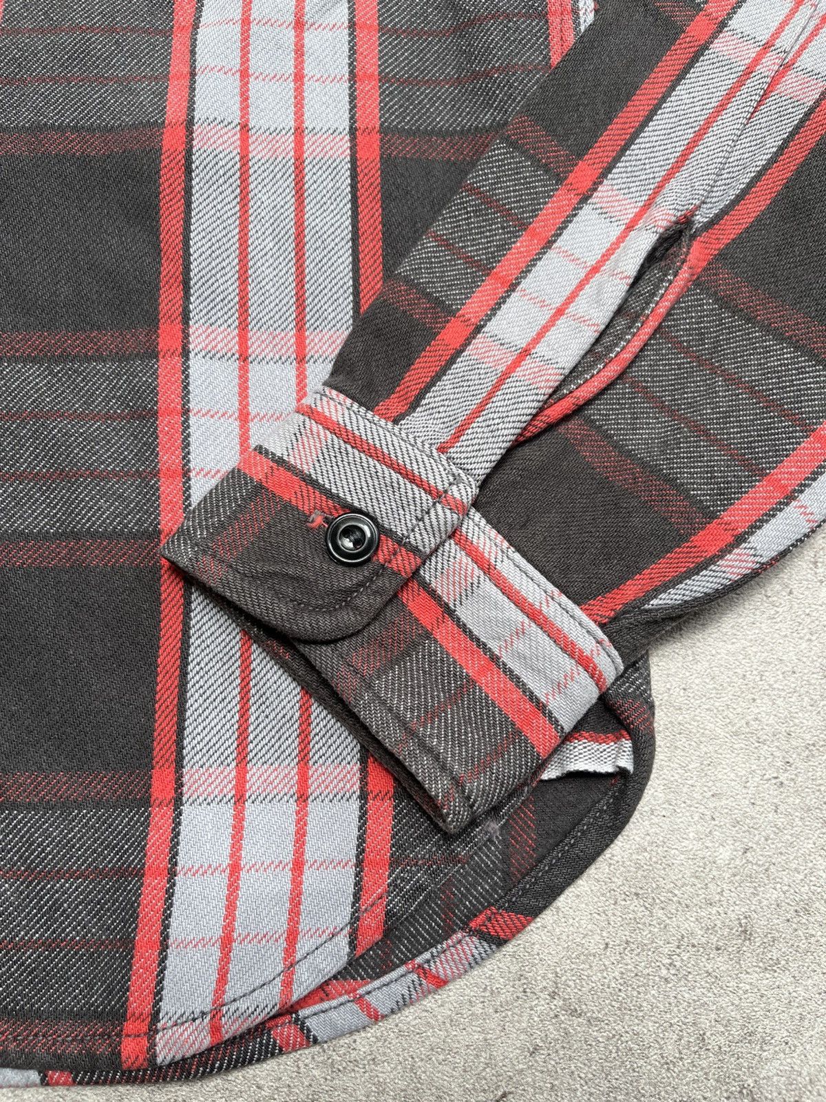 Japanese Brand × Jelado Jelado heavy flannel unionworkers shirt Size US M / EU 48-50 / 2 - 3 Thumbnail