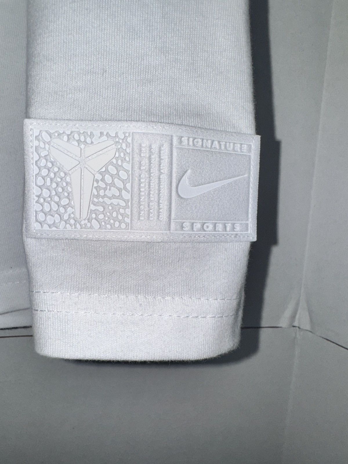Nike Nike Kobe “Mamba” Sheath Logo Tee | Size L | White on White Size US L / EU 52-54 / 3 - 6 Thumbnail