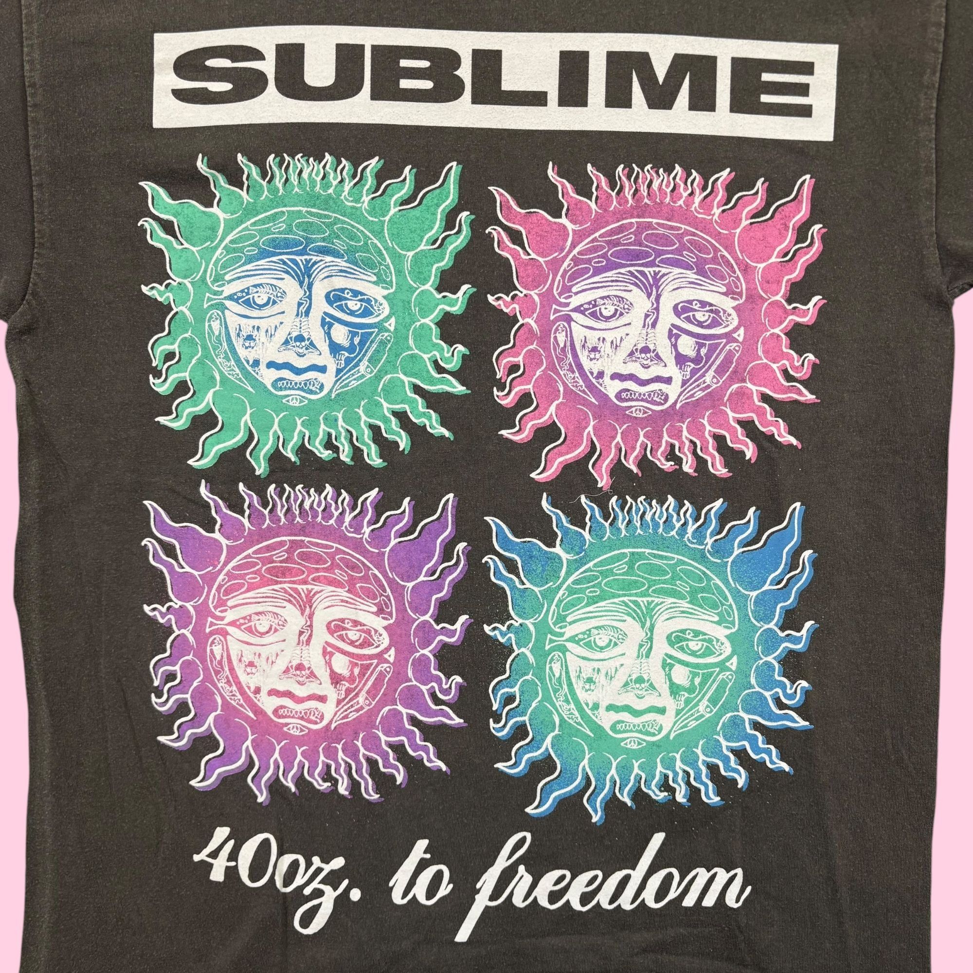 Sublime Sublime 40oz to Freedom Rock Band Oversized Tee S/M Size US M / EU 48-50 / 2 - 2 Thumbnail