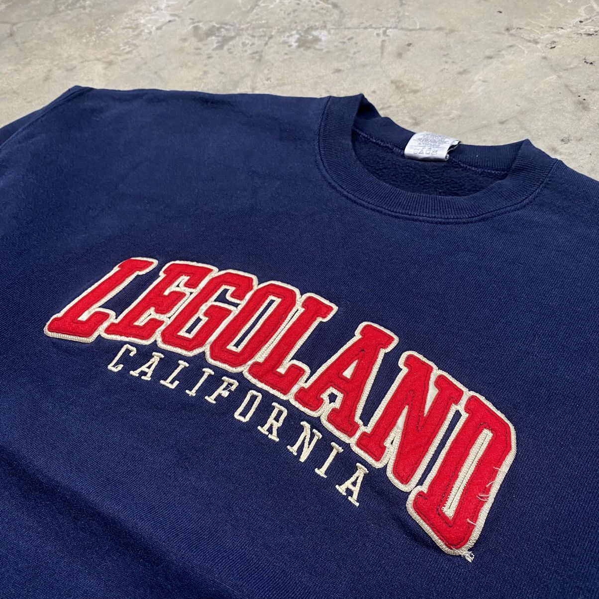 Jerzees × Vintage y2k Legoland California Boxy Oversize Crewneck Size US XL / EU 56 / 4 - 2 Thumbnail