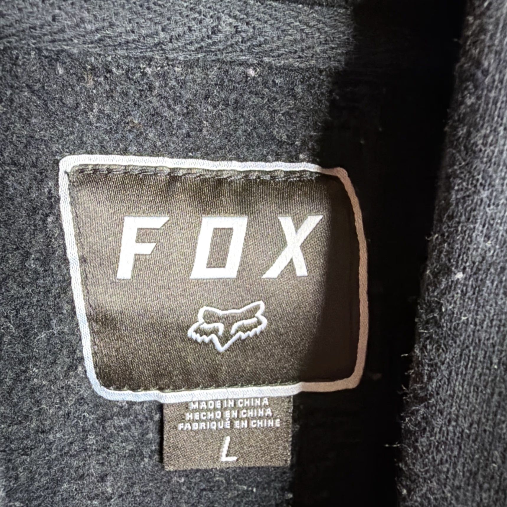 Fox Racing Fox Racing Pro Circuit Hoody Mens Large Black Pullover Size US L / EU 52-54 / 3 - 2 Thumbnail
