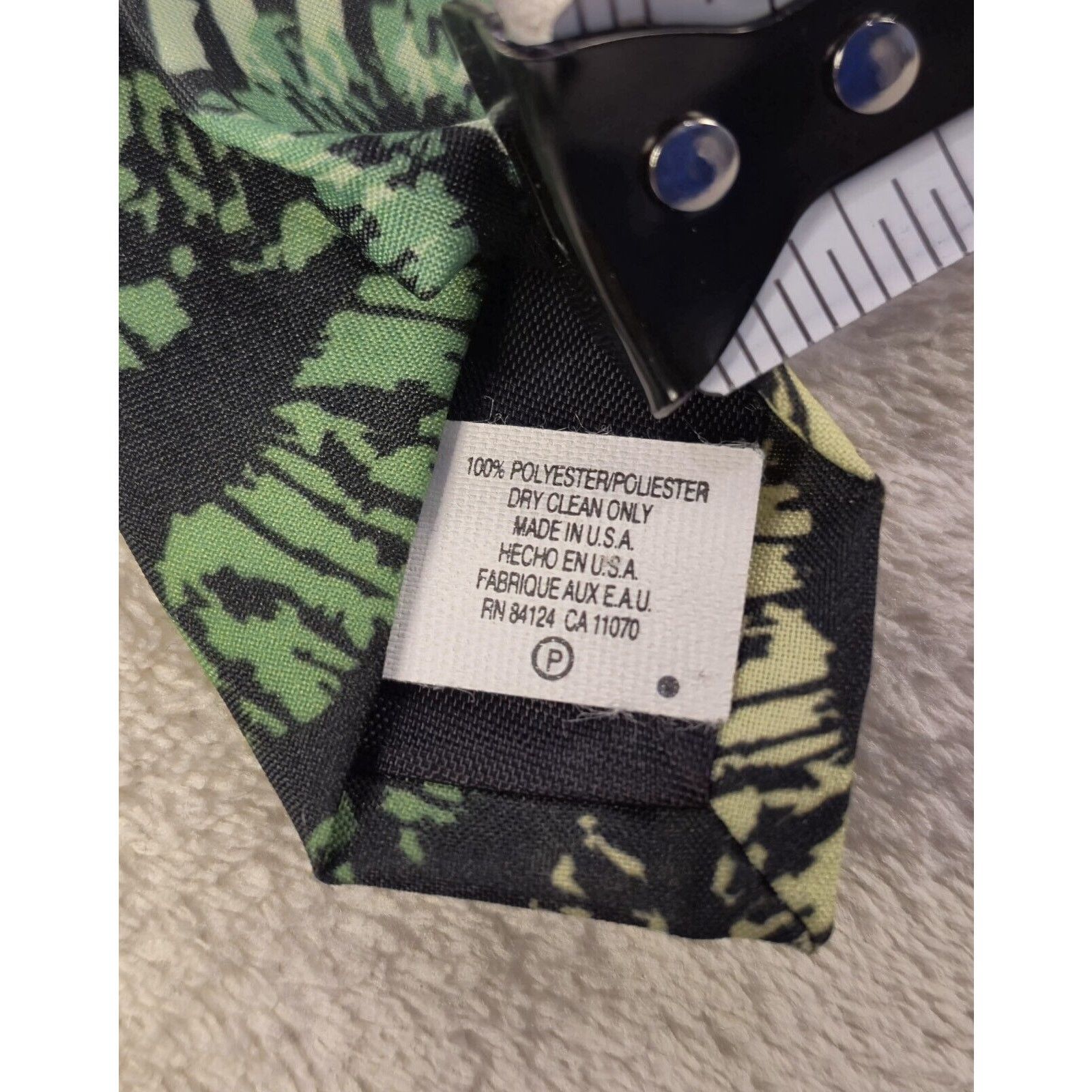 Ralph Marlin Vintage Ralph Marlin Kiss Me I'm Irish Green Necktie 1995 Size ONE SIZE - 6 Thumbnail