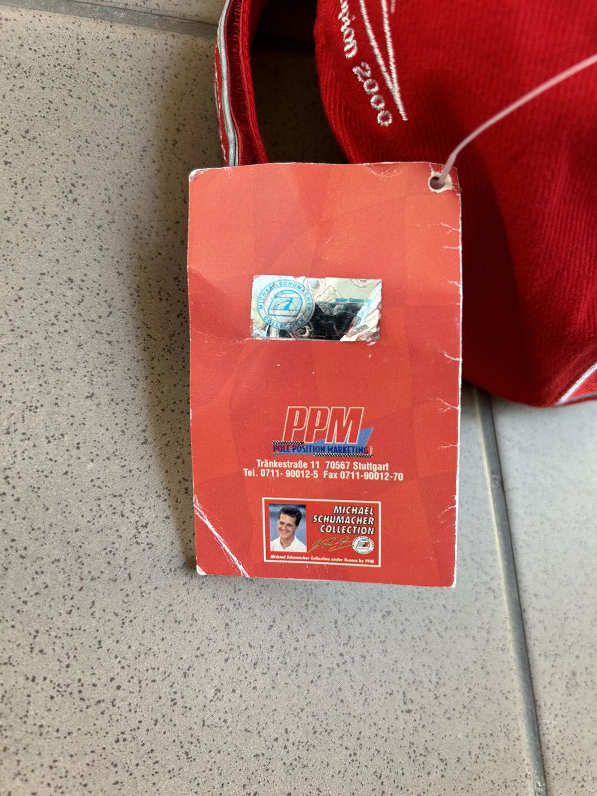 Ferrari × Vintage Cap Ferrari Michael Schumacher 2000 Size ONE SIZE - 5 Thumbnail