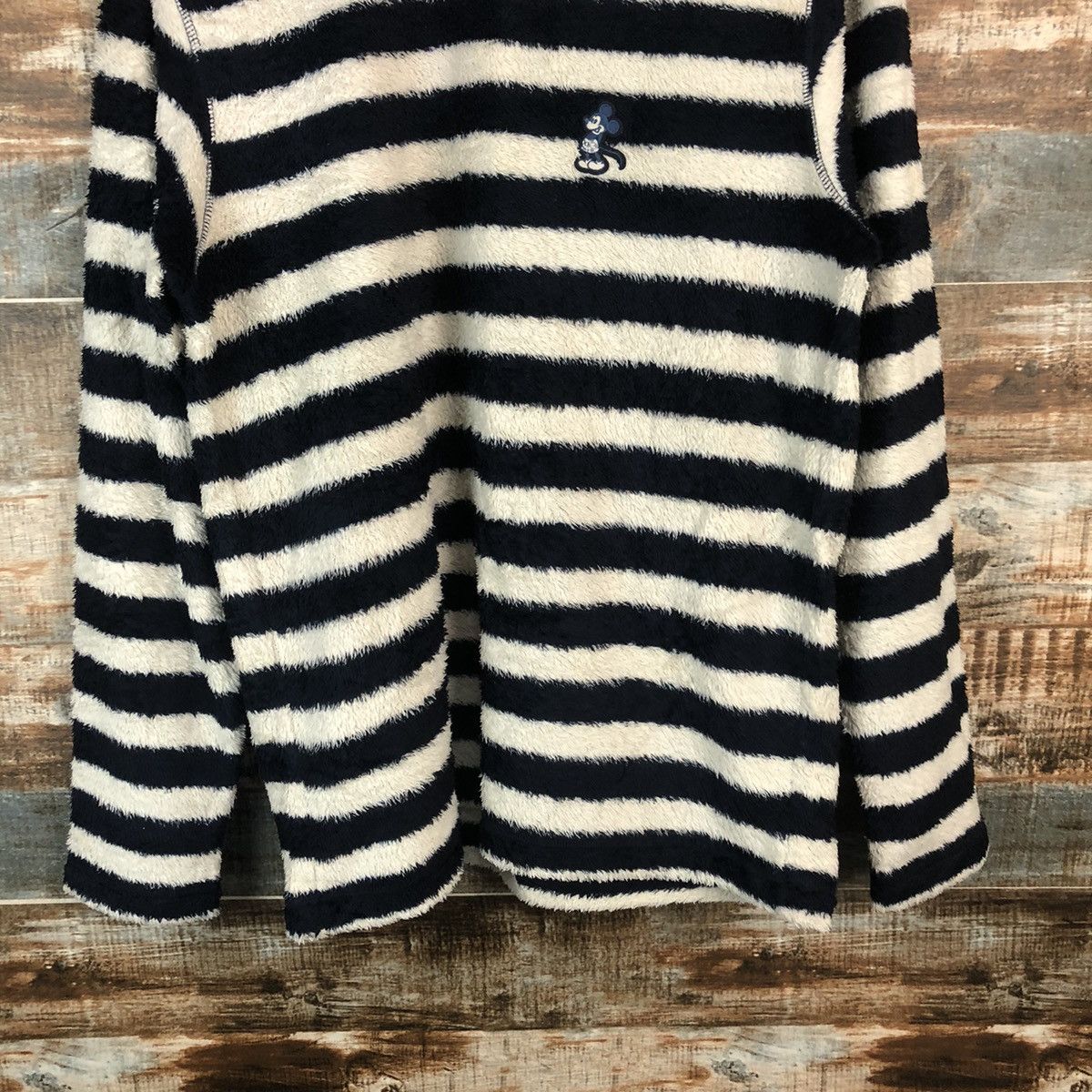 Mickey Mouse Uniqlo Mickey Mouse fleece Stripe Knitwear #A2009 Size M / US 6-8 / IT 42-44 - 6 Thumbnail