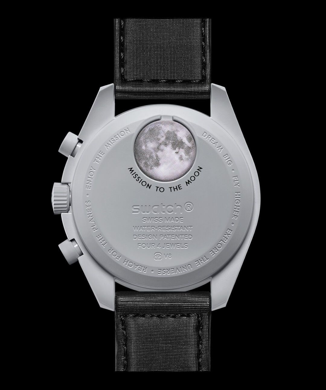 Swatch MISSION TO THE MOON SO33M100 Size ONE SIZE - 3 Thumbnail