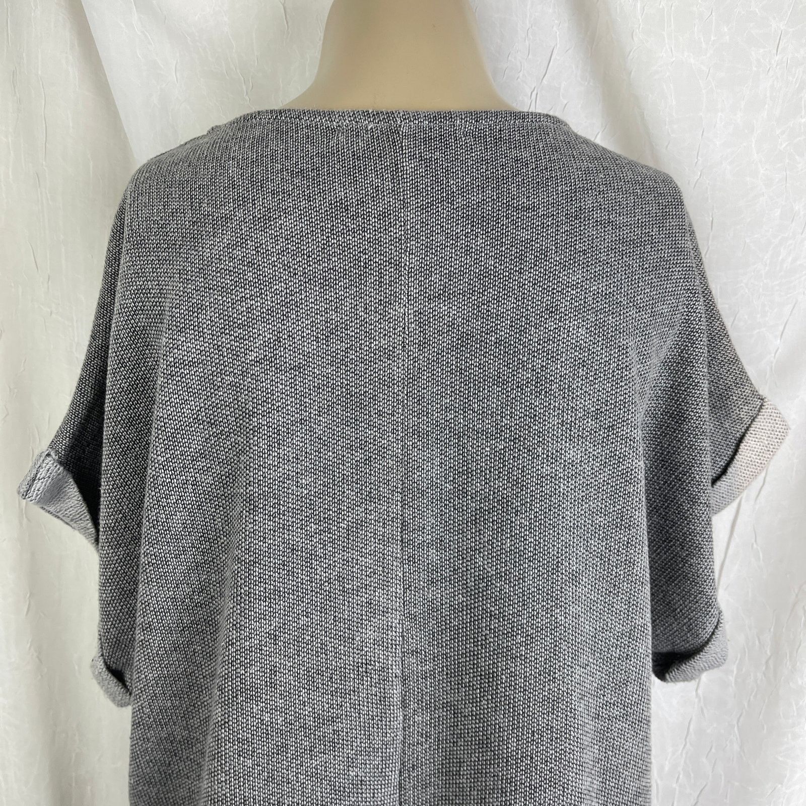 Forever 21 Forever 21 Grey Black Studded Fringe Top Southwestern Print Size S / US 4 / IT 40 - 10 Thumbnail