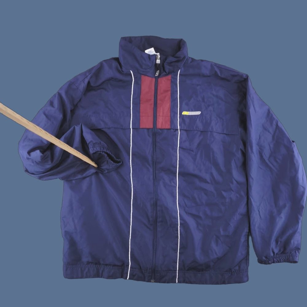 Reebok VINTAGE Reebok Jacket Mens M Blue Relaxed Windbreaker 90s Zip Size US M / EU 48-50 / 2 - 1 Thumbnail