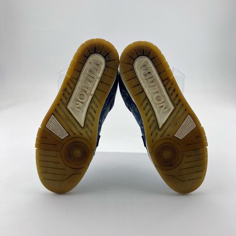 Louis Vuitton Louis Vuitton Stylish Blue Sneakers for Men - Size US 9 / EU 42 - 4 Thumbnail
