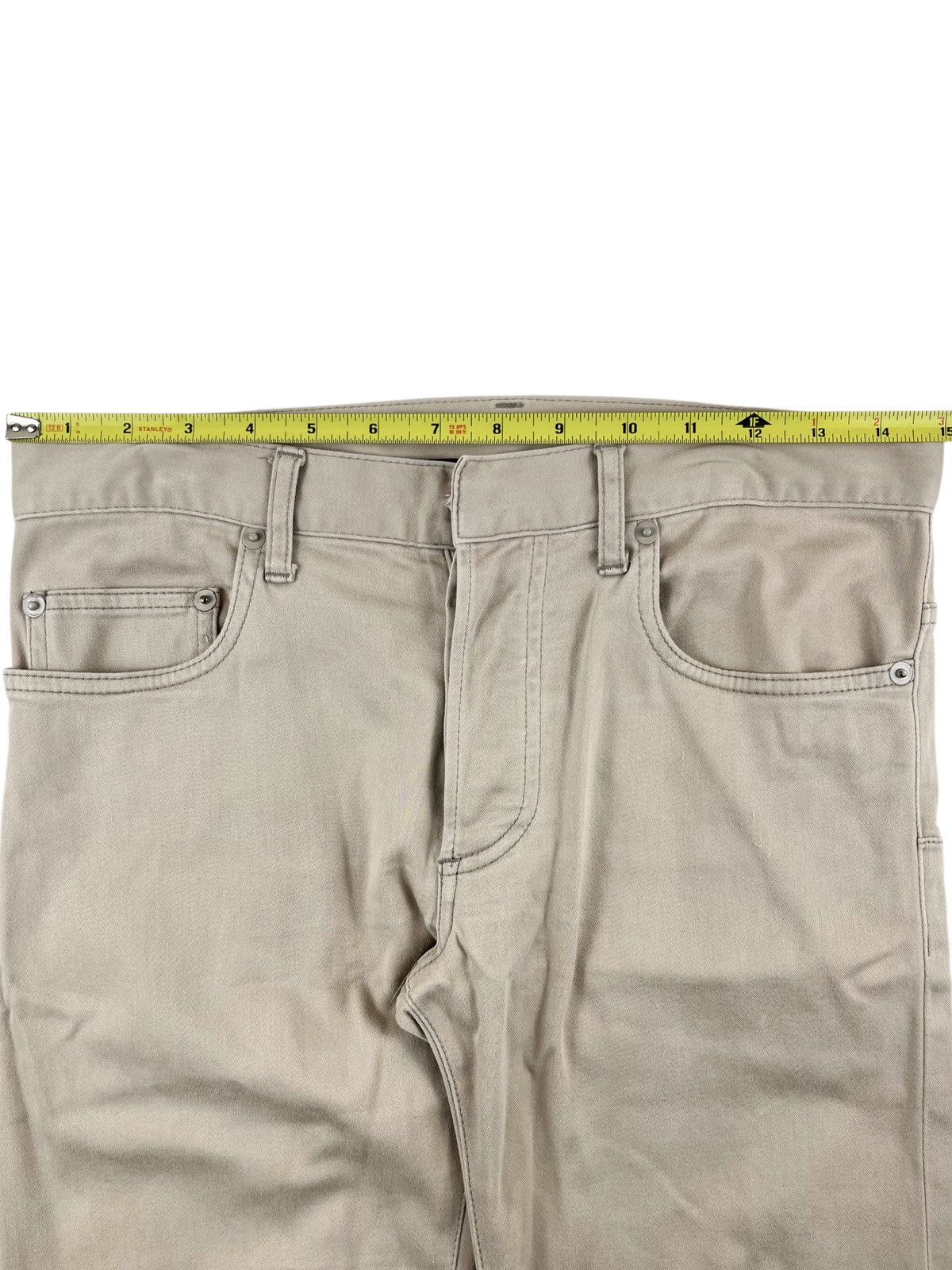 Dior Dior Homme Tan Cotton Jeans Hedi Slimane Size US 28 / EU 44 - 3 Thumbnail