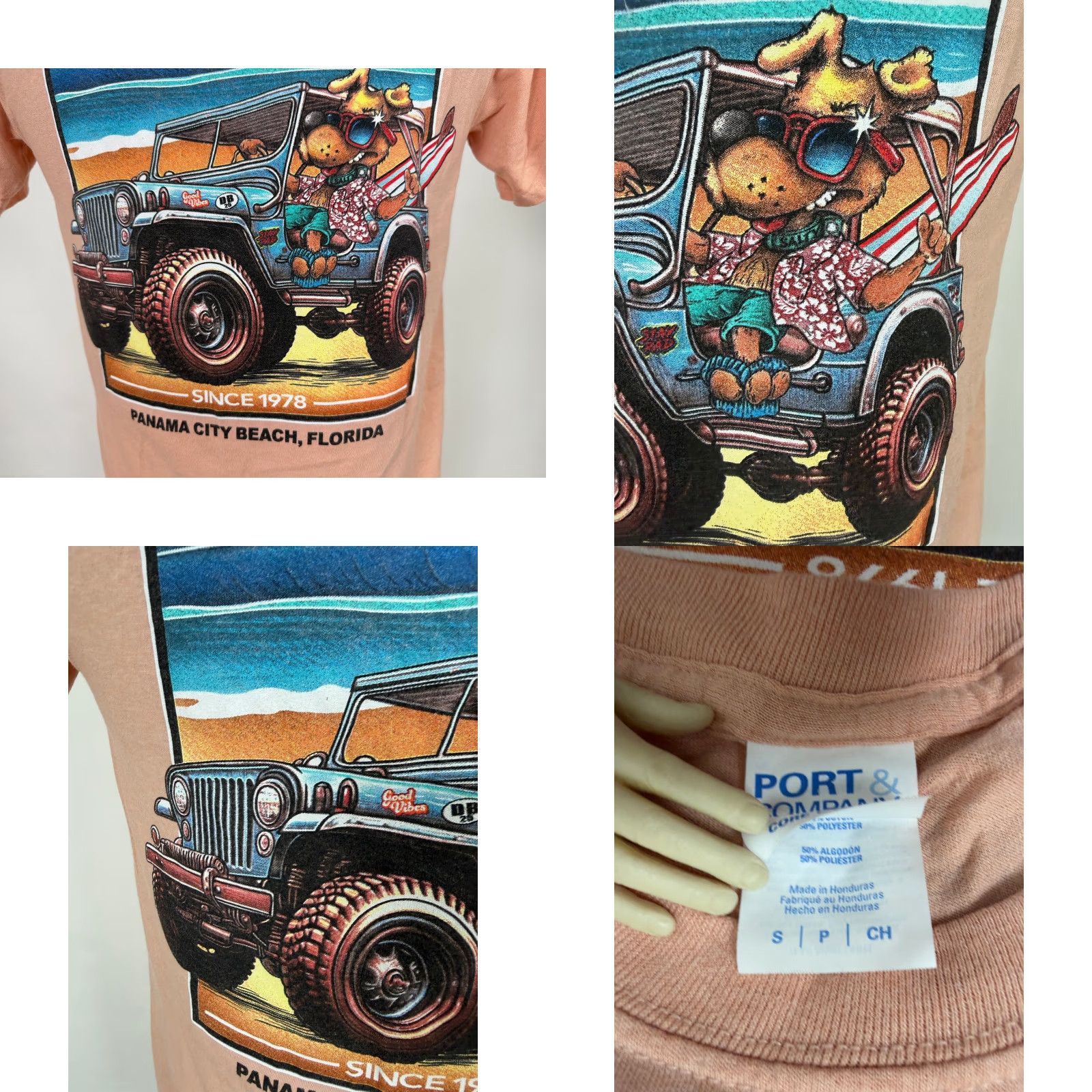 Russell Athletic VINTAGE Russell Athletic Shirt Men XL Pocket Beige 90s T-Shirt Short Sleeve Crew Neck Cotton Jersey Size US XL / EU 56 / 4 - 8 Thumbnail