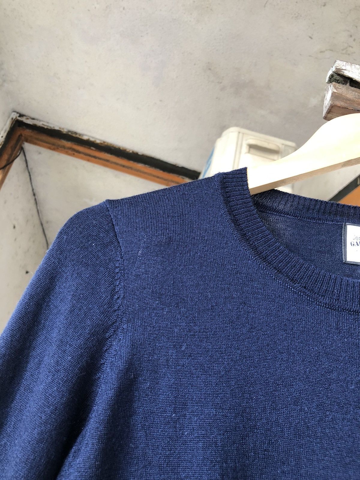 Jean Paul Gaultier Jean Paul Gaultier Blue Knit Wool Cardigan Sweater Size M / US 6-8 / IT 42-44 - 6 Thumbnail