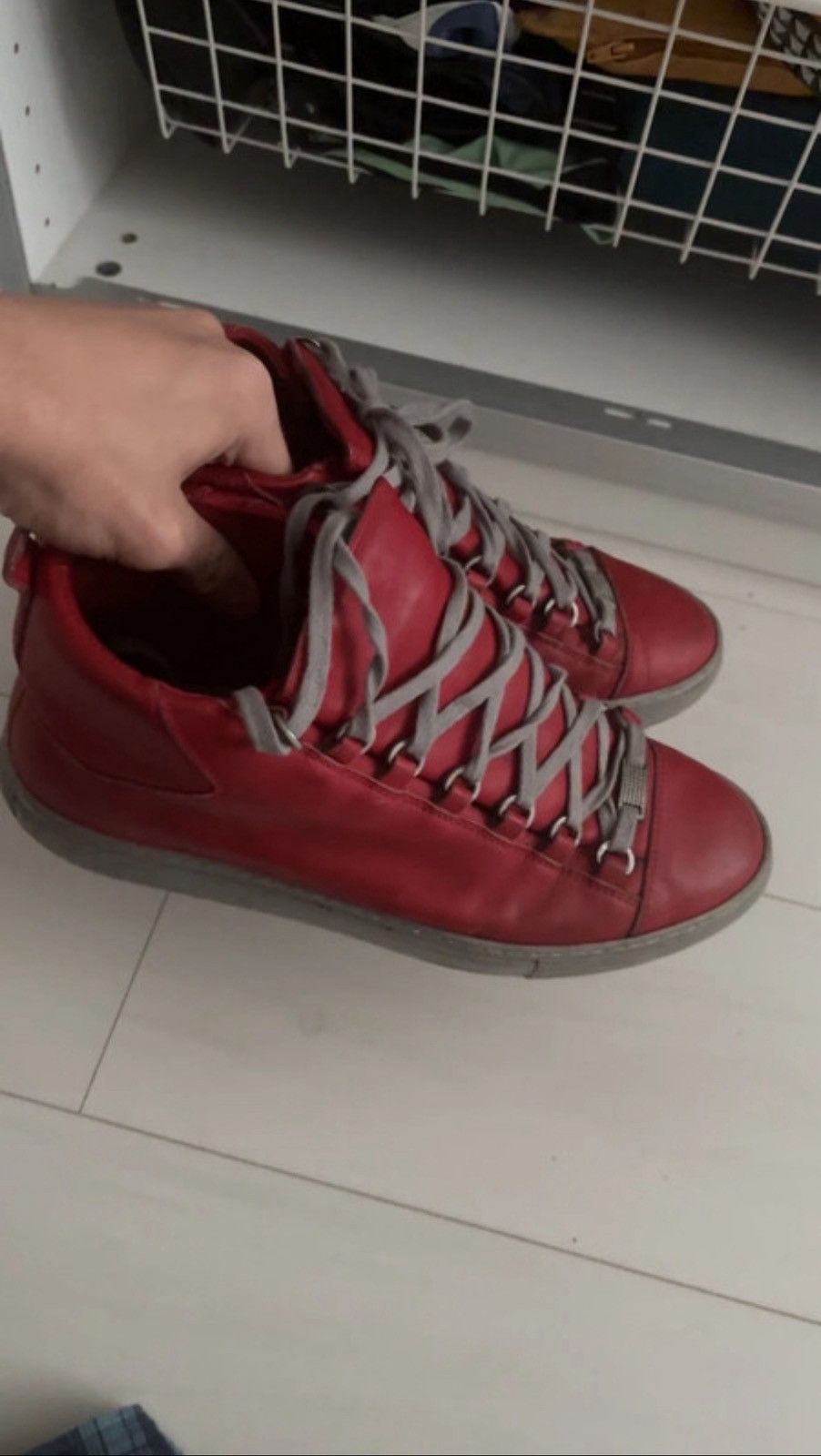 Balenciaga balenciaga arena red 2010 archive Size US 9 / EU 42 - 3 Thumbnail