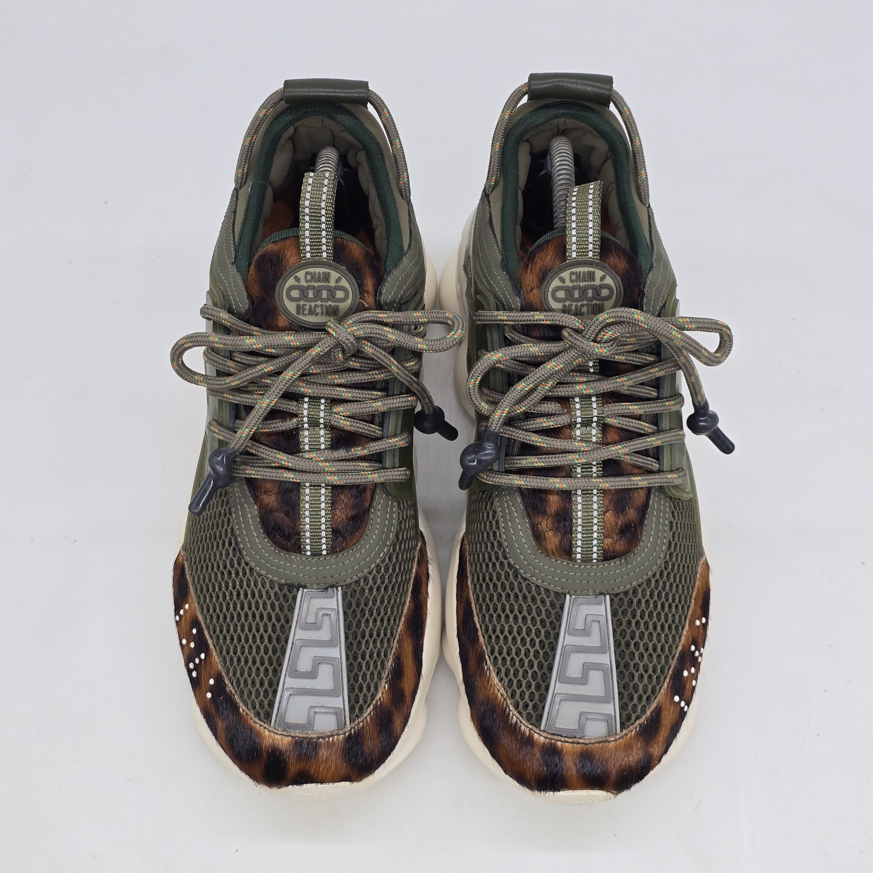 Versace Versace - Chain Reaction Sneakers Size US 8.5 / EU 41-42 - 3 Thumbnail