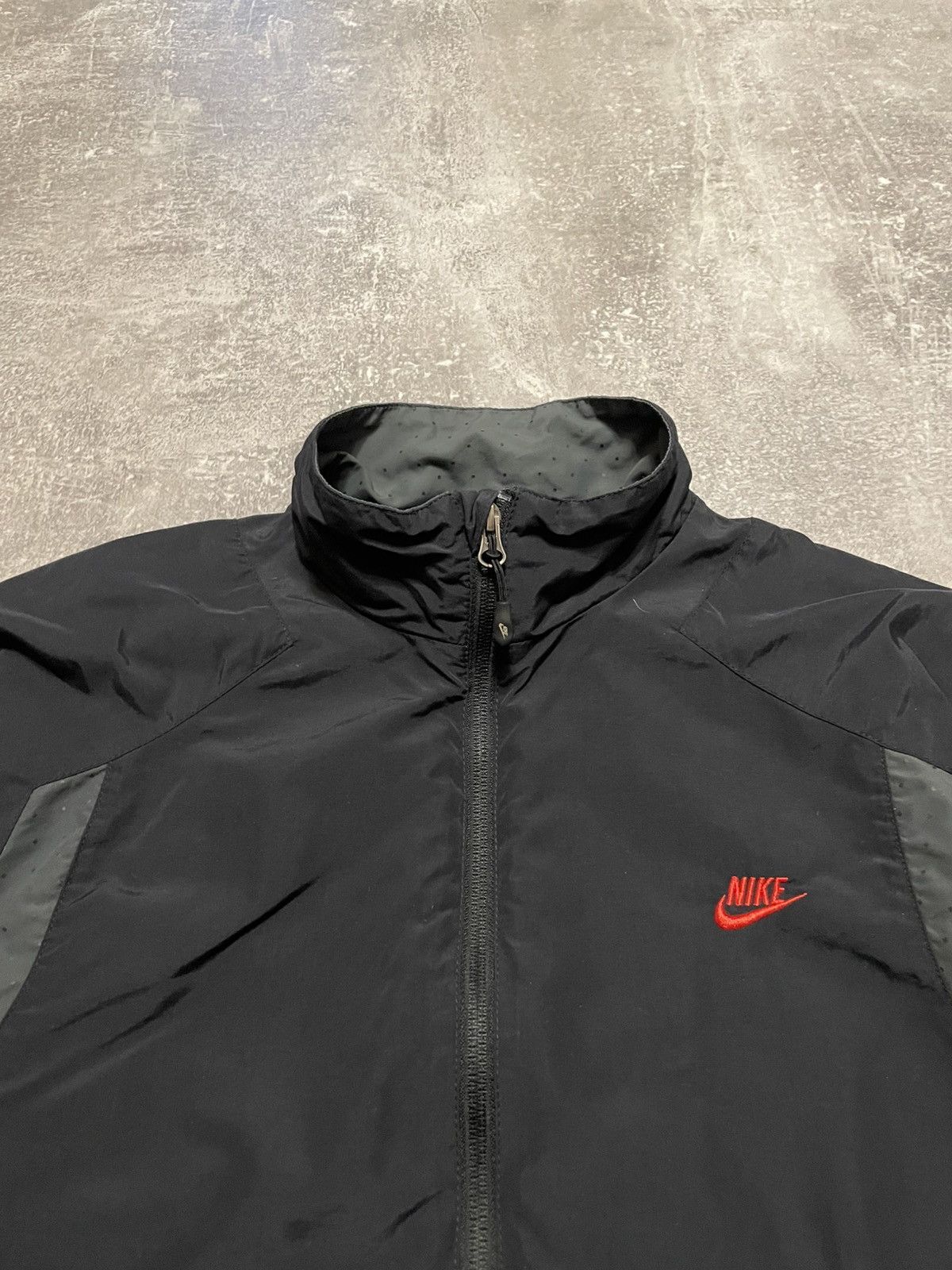 Nike × Vintage Vintage Nike Nylon Track Jacket Drill Size S Size US S / EU 44-46 / 1 - 13 Thumbnail