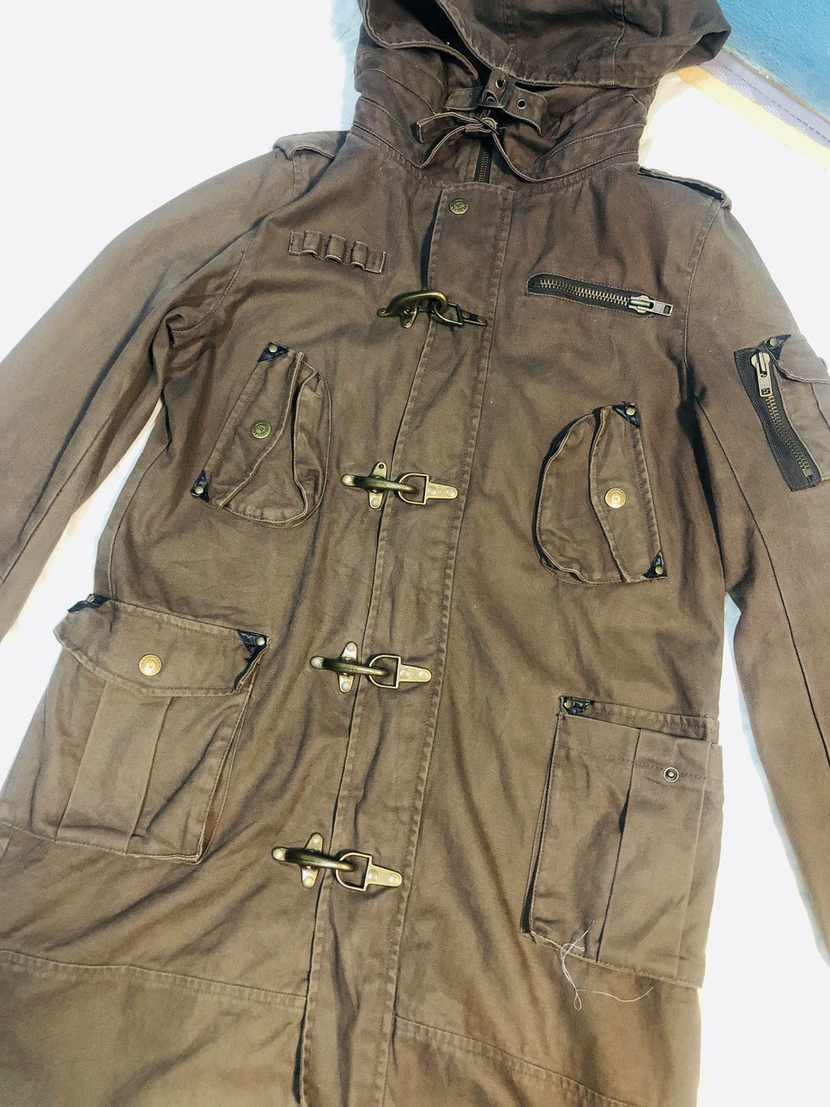 The Unbranded Brand Unbrand Coat Zipper And Button (2) Size US L / EU 52-54 / 3 - 5 Thumbnail