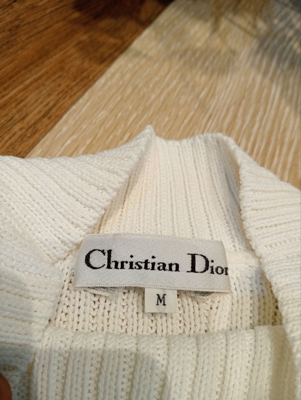Christian Dior Monsieur VINTAGE CHRISTIAN DIOR MONSIEUR RAYON POLY KNIT TOPS Size M / US 6-8 / IT 42-44 - 4 Thumbnail