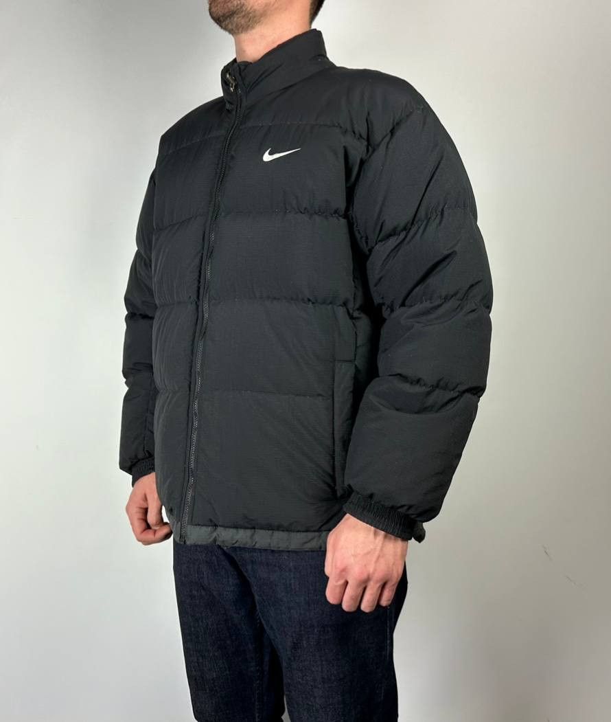 Nike × Vintage Vintage Nike Spellout Puffer revesible jacket size XLarge Size US XL / EU 56 / 4 - 4 Thumbnail
