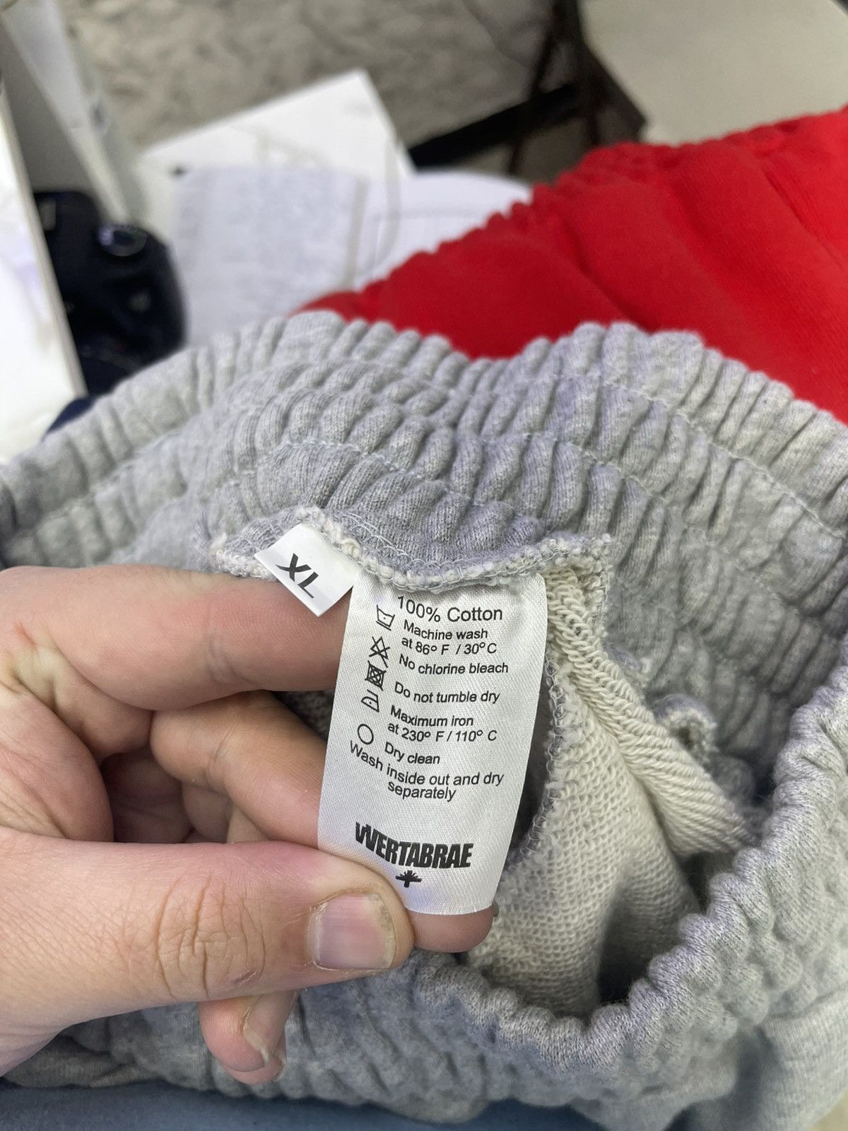 Vertabrae Vertabrae Sweatpants (Grey) Size US 36 / EU 52 - 4 Thumbnail