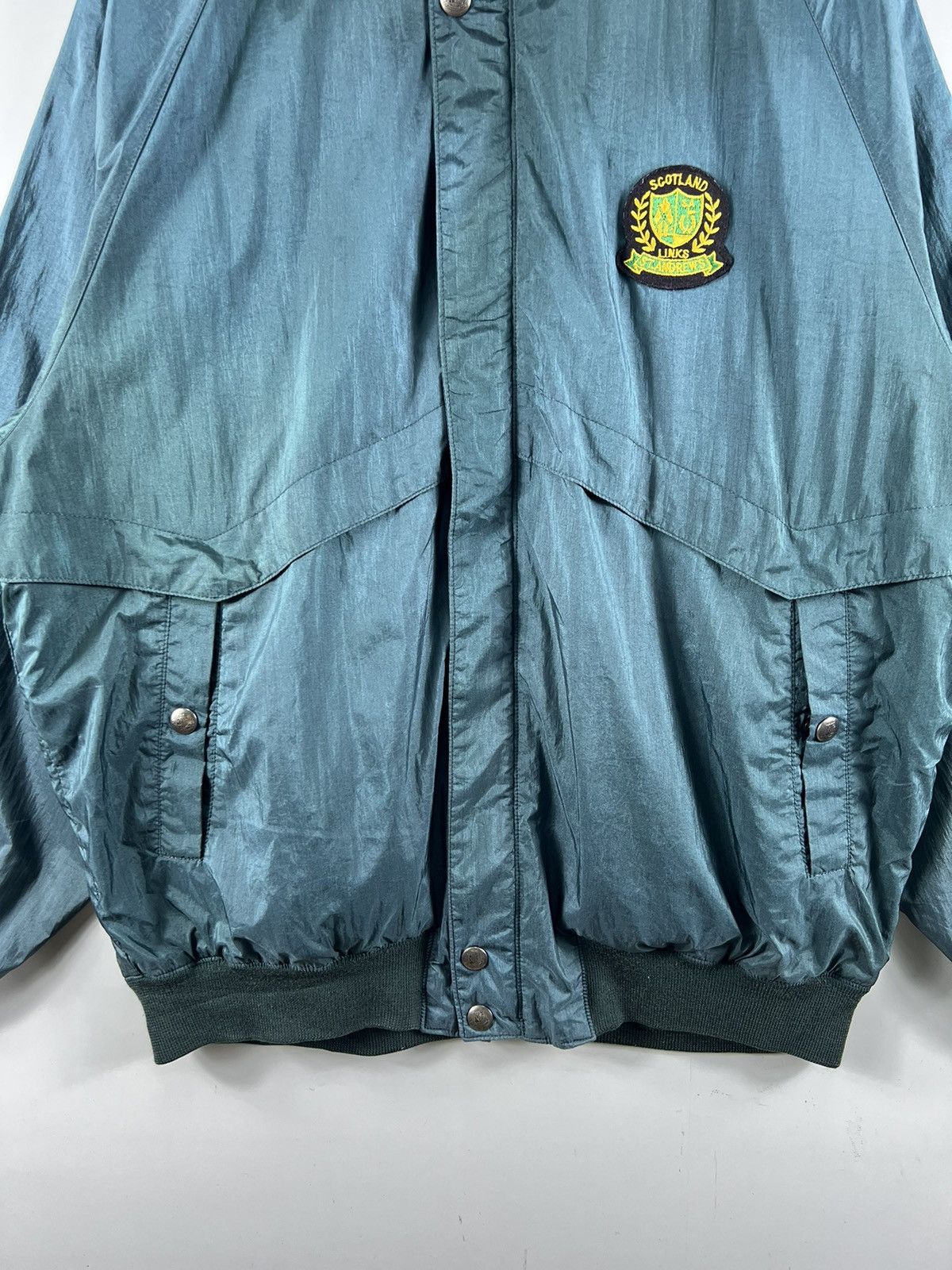 Andrew St. John × Vintage 🔥 Vintage 90's ST. ANDREWS Scotland bomber jacket - LL Size US L / EU 52-54 / 3 - 4 Thumbnail