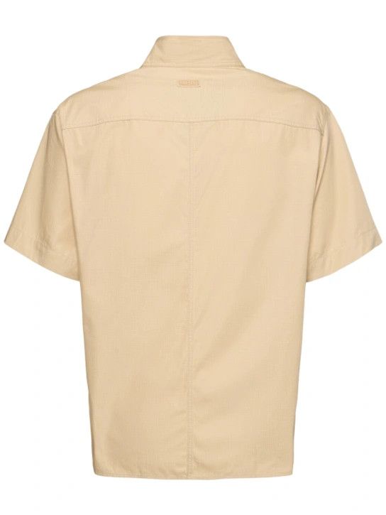 Kenzo o1lsvrm0425 Cotton Short Sleeve Kimono Shirt in Beige Size US L / EU 52-54 / 3 - 2 Thumbnail