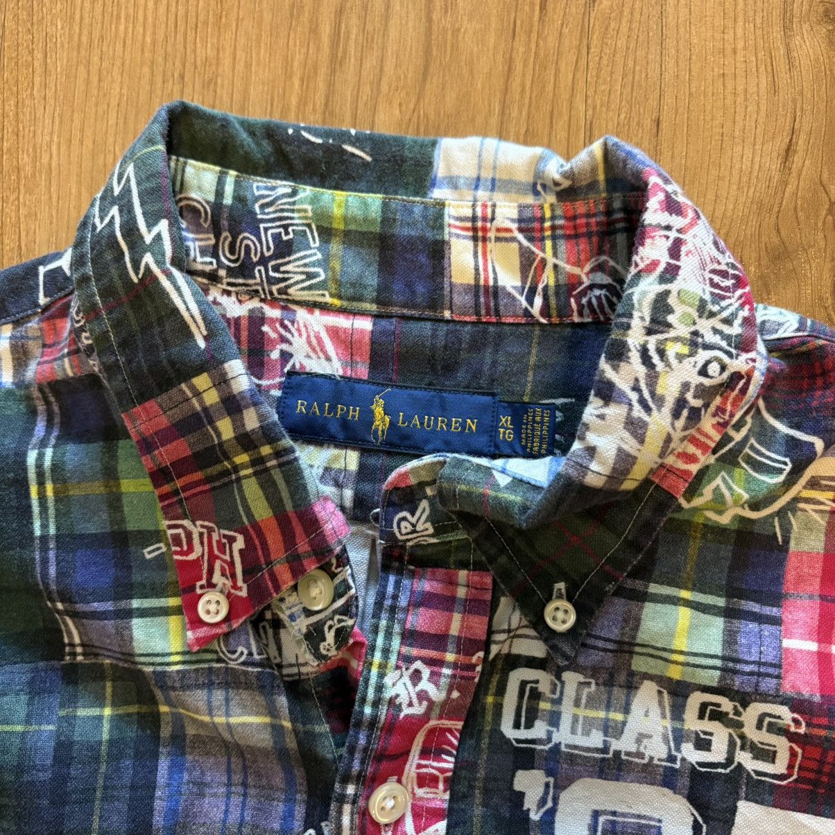 Polo Ralph Lauren Polo Ralph Lauren Class of '67 RL Tigers Patchworks Shirt Size US XL / EU 56 / 4 - 4 Thumbnail