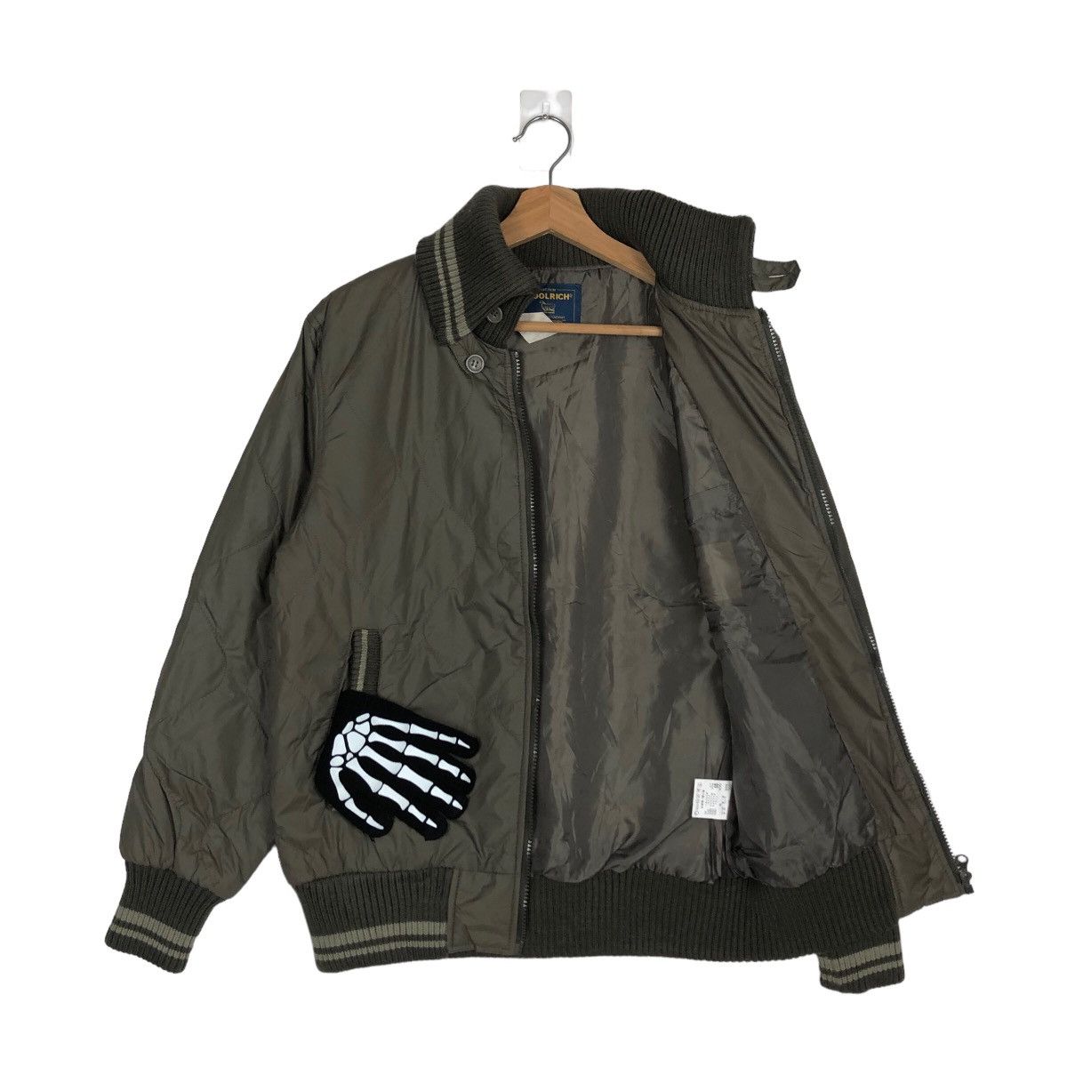 Woolrich Woolen Mills VINTAGE VARSITY BOMBER JACKET WOOLRICH JAPAN ISSEY MIYAKE Size US M / EU 48-50 / 2 - 8 Thumbnail