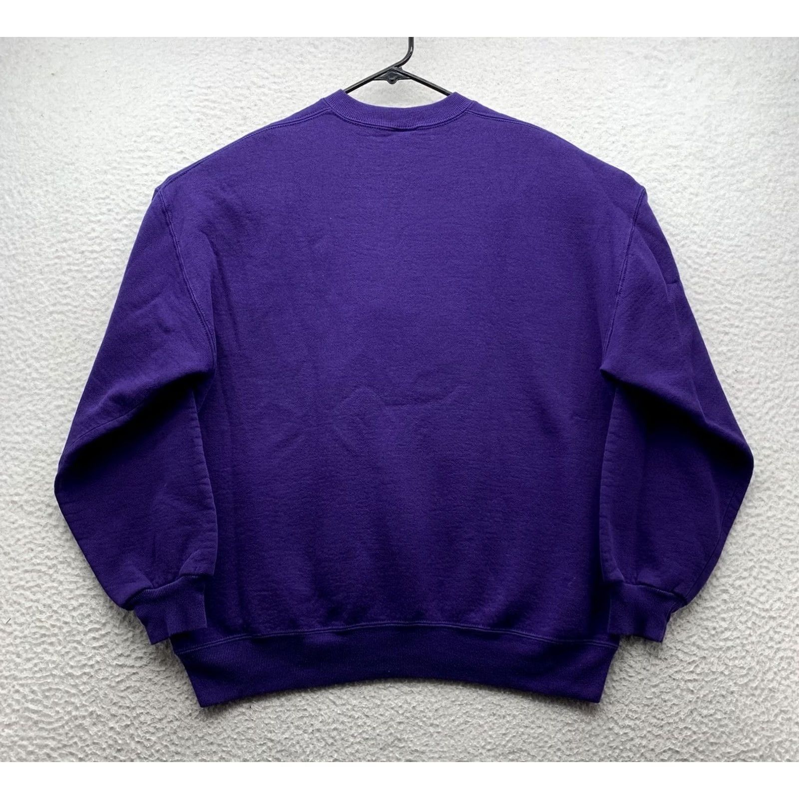 Jerzees VINTAGE JERZEES Sweatshirt Mens XL Purple Kentucky Derby Horses Racing Size US XL / EU 56 / 4 - 3 Thumbnail