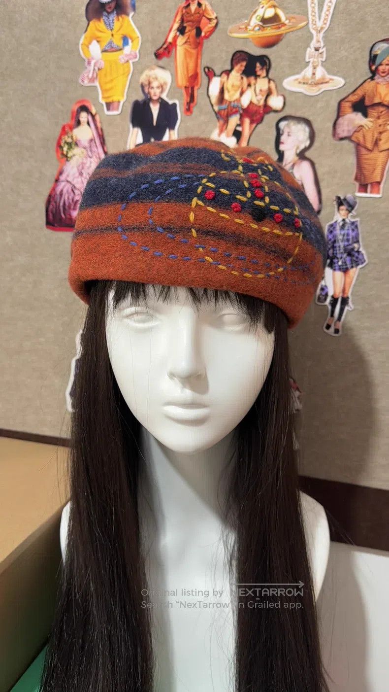 Vivienne Westwood Vivienne Westwood Beret Size ONE SIZE - 2 Thumbnail