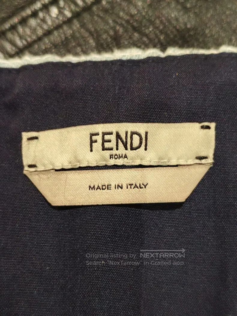 Fendi Fendi Light Blue Floral Embellished Strapless Denim Dress Size S / US 4 / IT 40 - 3 Thumbnail