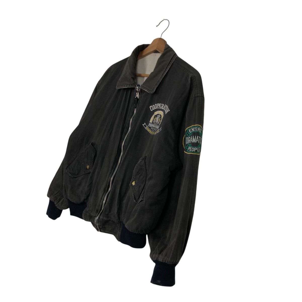 Japanese Brand 📌Vintage Reversible Bomber Jacket Cooperation Issey Miyake Size US M / EU 48-50 / 2 - 5 Thumbnail