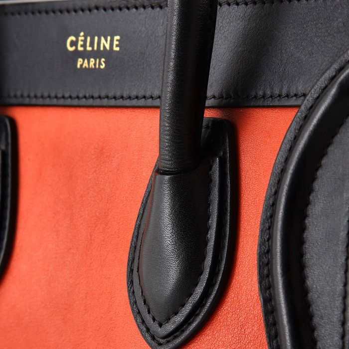 Celine Luggage Bag Smooth Leather Nano Grailed