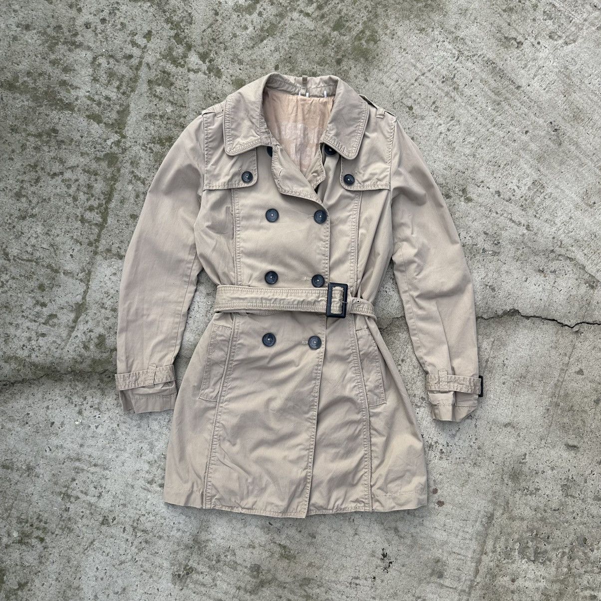 s.Oliver VTG Women’s S.Olivers Trench Light Jacket Grunge Hype Trend Size S / US 4 / IT 40 - 1 Thumbnail