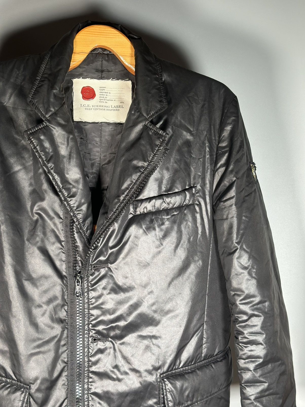 Iceberg I.C.E.Iceberg Label puffer vintage jacket Size US L / EU 52-54 / 3 - 4 Thumbnail