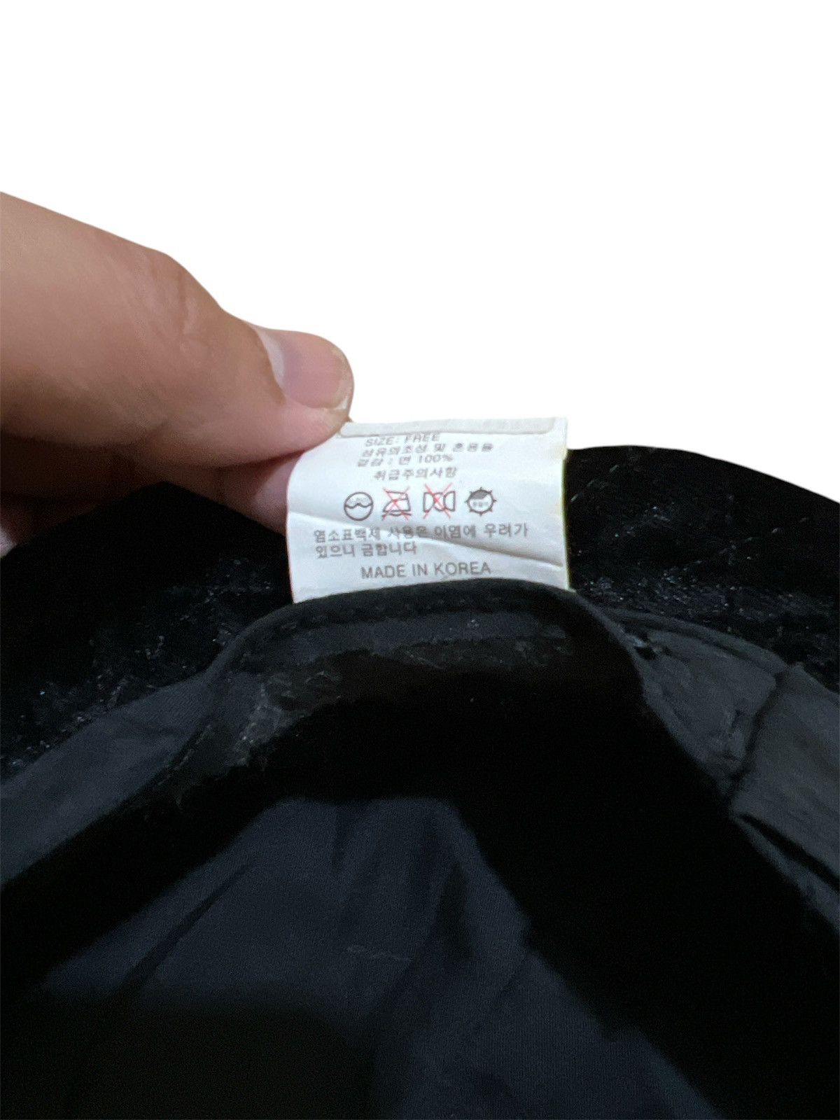 Designer × Japanese Brand Black Velvet Hats Super Lovers Size ONE SIZE - 6 Thumbnail