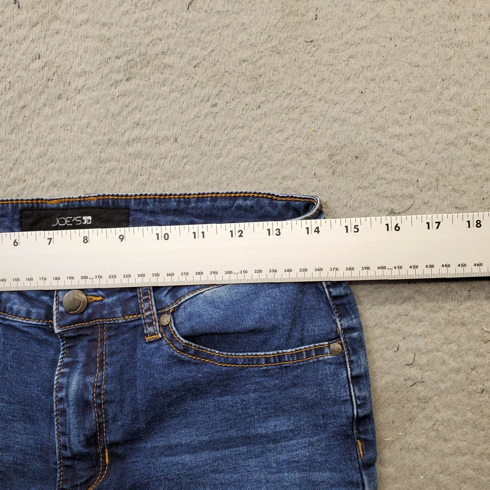 Vintage Joe's Jeans Womens Skinny Jeans 16 Blue Denim 5-Pocket Design Streetwear Regular Size 16 Womens Blue Jeans Size 38" / US 16 / IT 52 - 6 Thumbnail